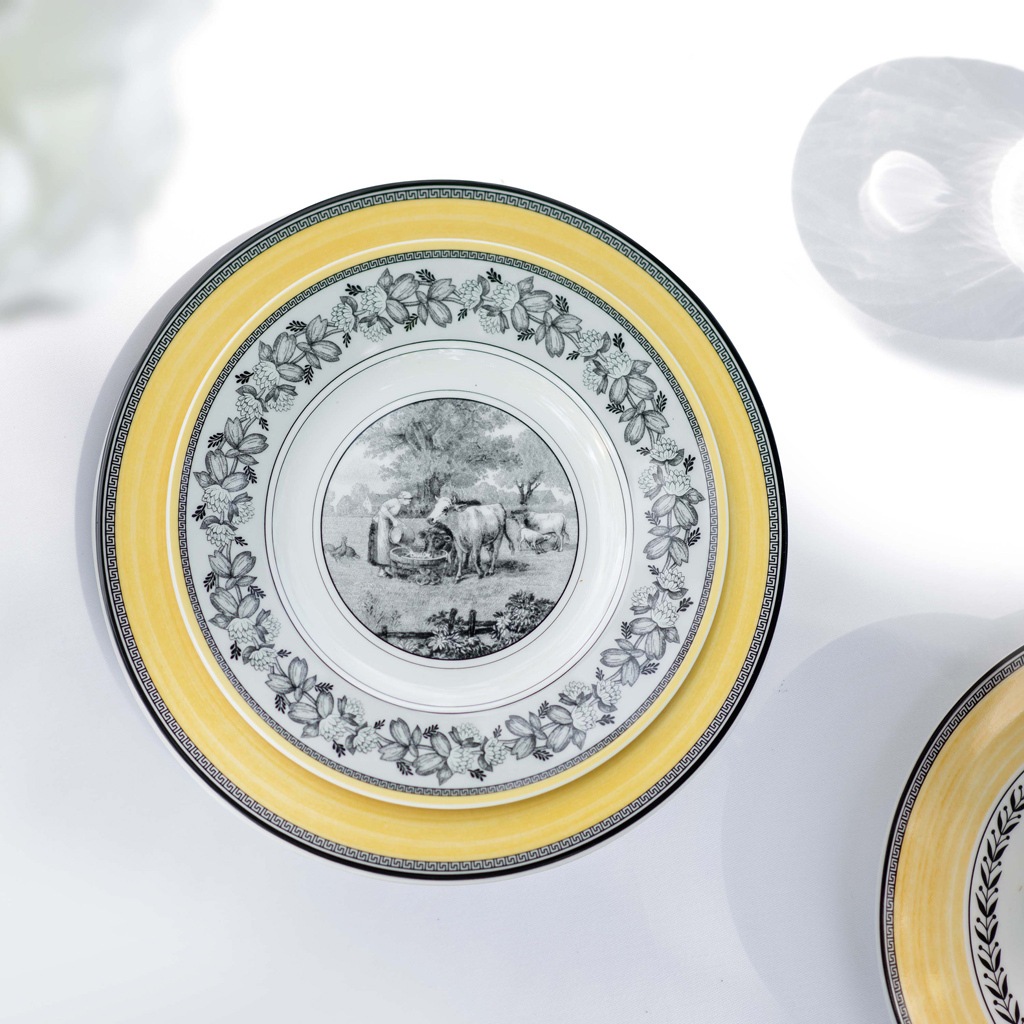 Villeroy & Boch Frühstücksteller »Frühstücksteller Audun Ferme ø 21,6 cm we günstig online kaufen