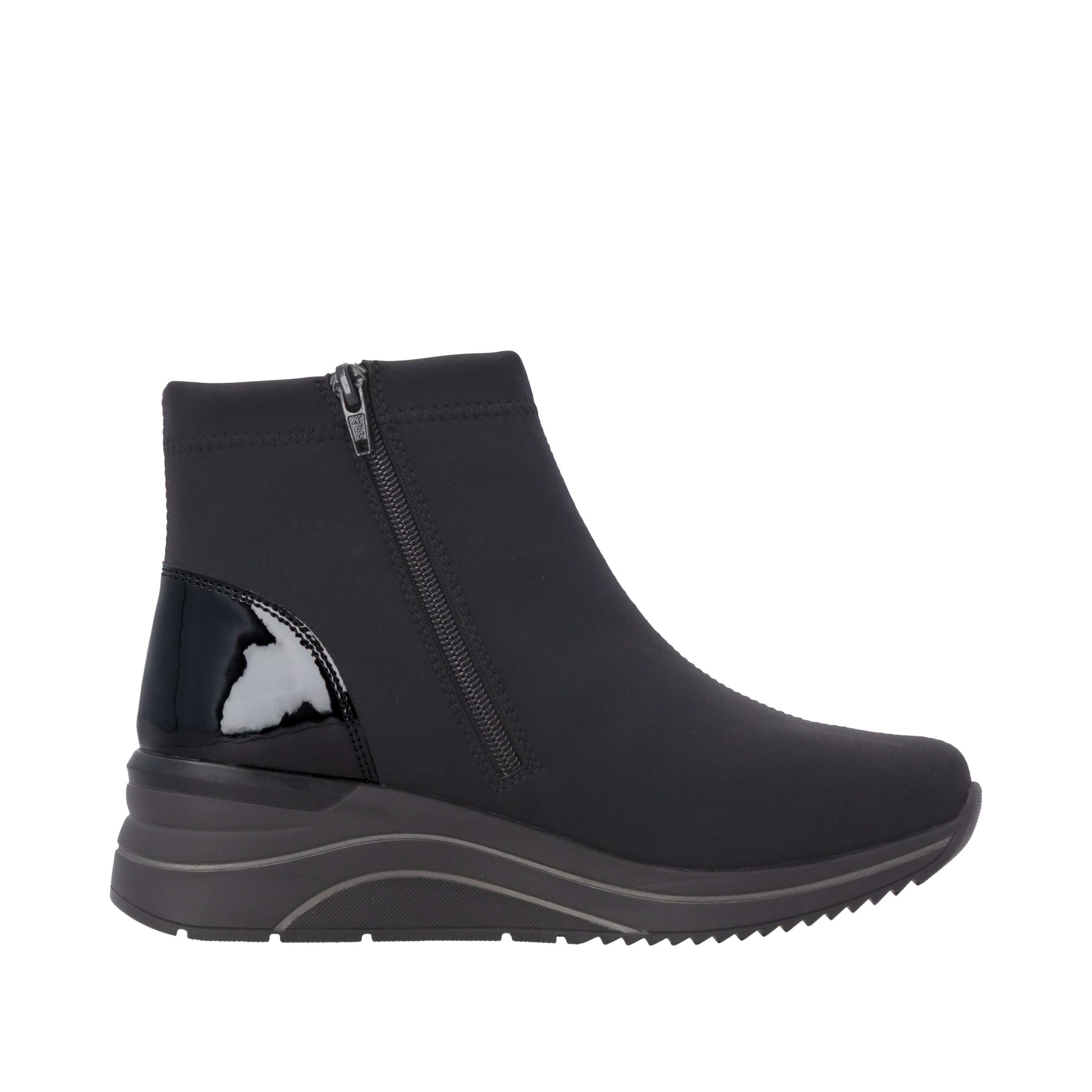 Remonte Keilstiefelette  Reißverschluss-Boots mit wasserabweisender TEX-Membrane
