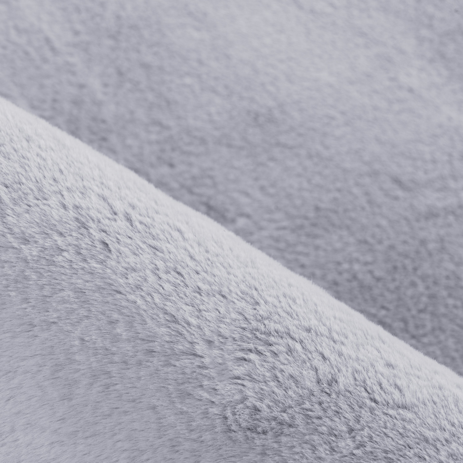 Ayyildiz Teppiche Hochflor-Teppich »POUFFY 5100«, rechteckig, 20 mm Höhe, Läufer, weicher glatter Softflor, Kaninchen Fell Haptik, waschbar