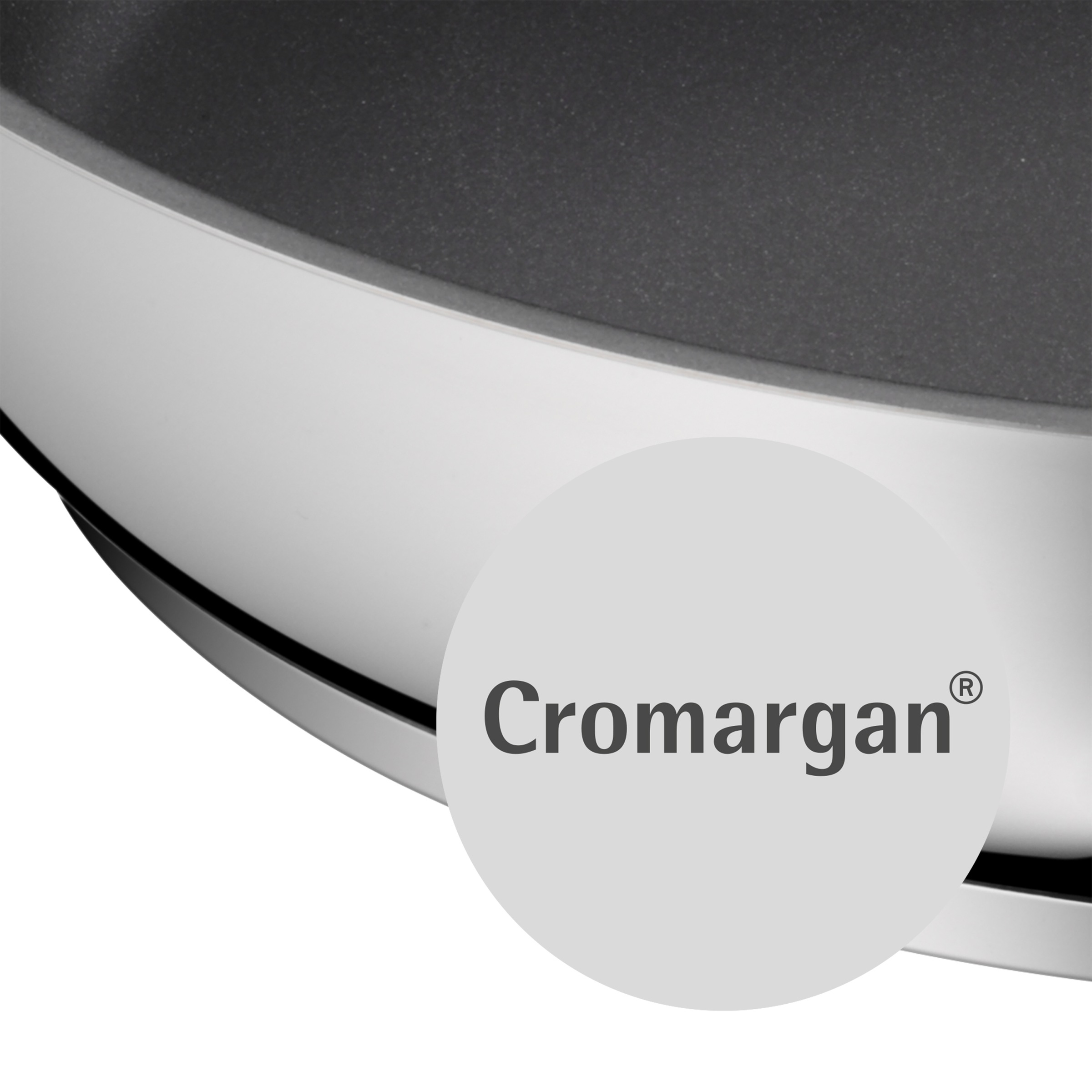 WMF Servierpfanne »CeraDur Profi«, Cromargan® Edelstahl Rostfrei 18/10, (1 tlg.), TransTherm-Allherdboden