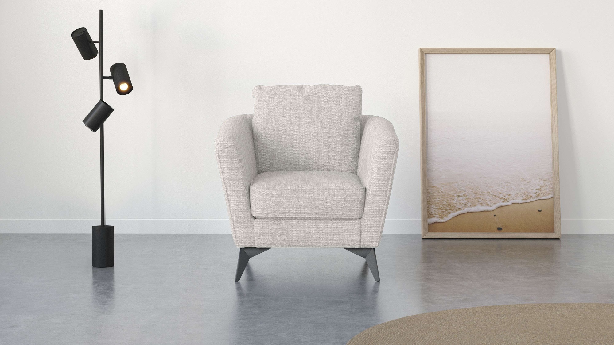 Places of Style Cocktailsessel »MATTHEW Sessel, Maße B/T/H: 83/85/88 cm«, m günstig online kaufen
