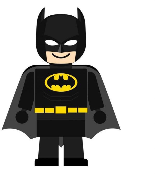 Wall-Art Wandtattoo »Spielfigur Super Hero Batman«, (1 St.), selbstklebend, entfernbar