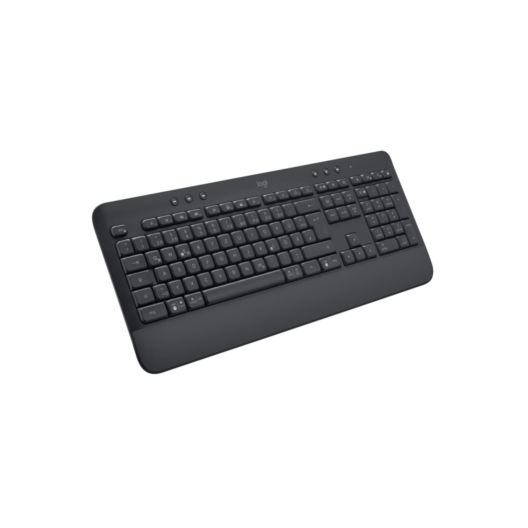 Logitech Tastatur »920-010913«, (Ziffernblock-verstellbare Füße)