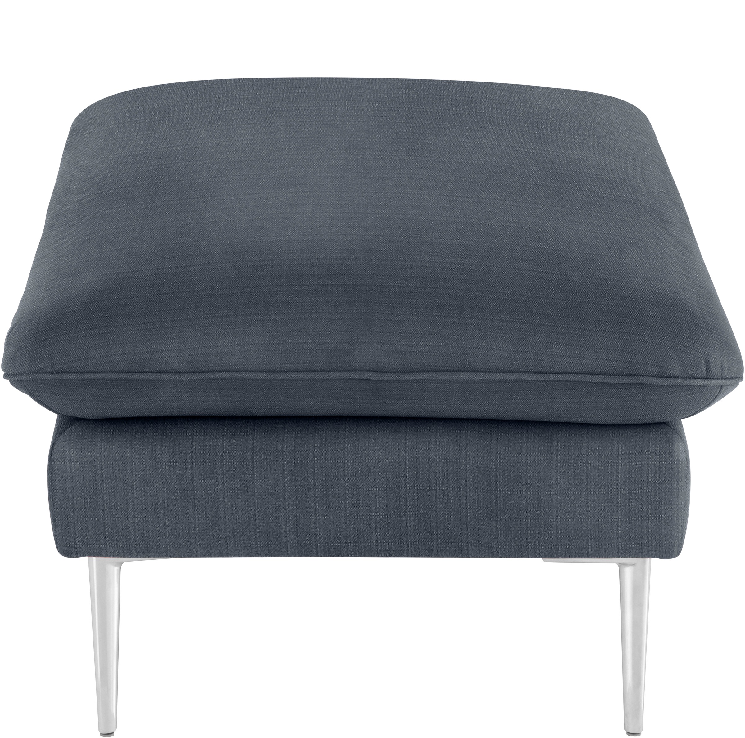 W.SCHILLIG Hocker »enjoy&MORE«, Füße Chrom glänzend, Breite 106 cm