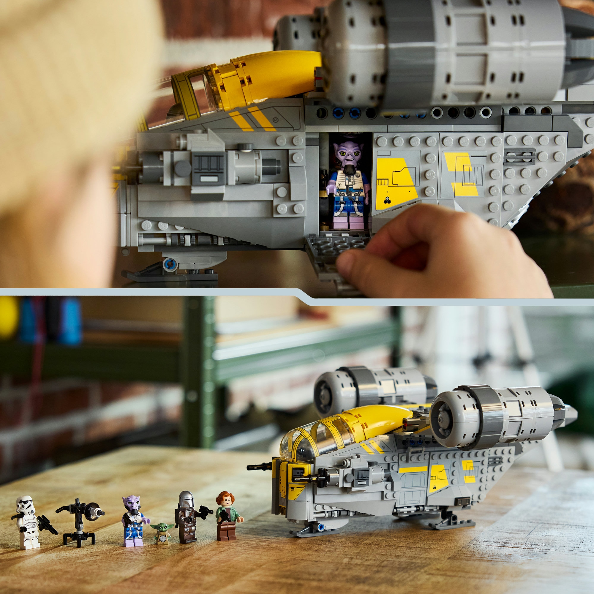 LEGO® Konstruktionsspielsteine »Razor Crest (75447), LEGO Star Wars™«