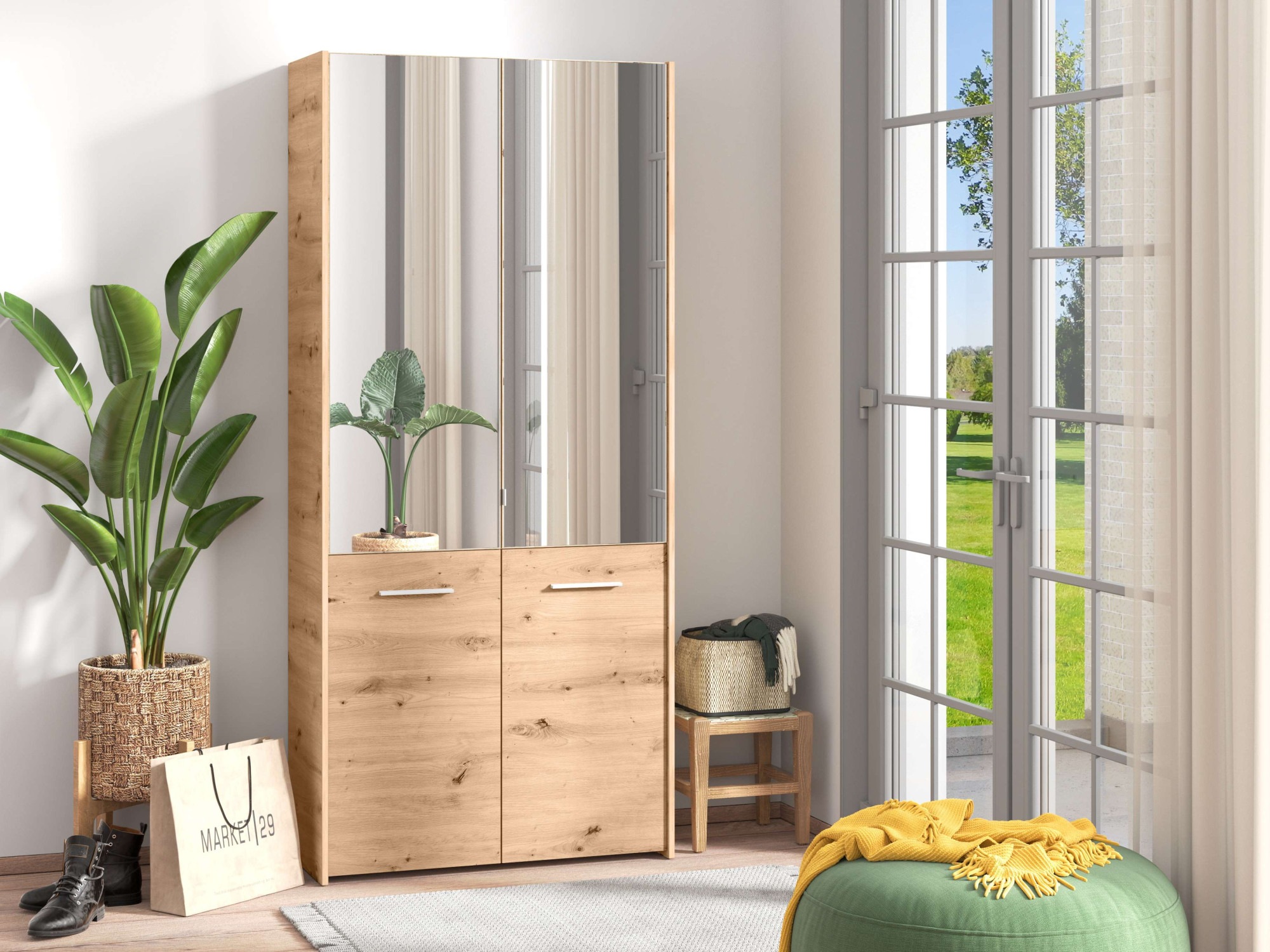 INOSIGN Schuhschrank »Menorca Schuhkommode, Lagerschrank, Schuhregal, Breit günstig online kaufen