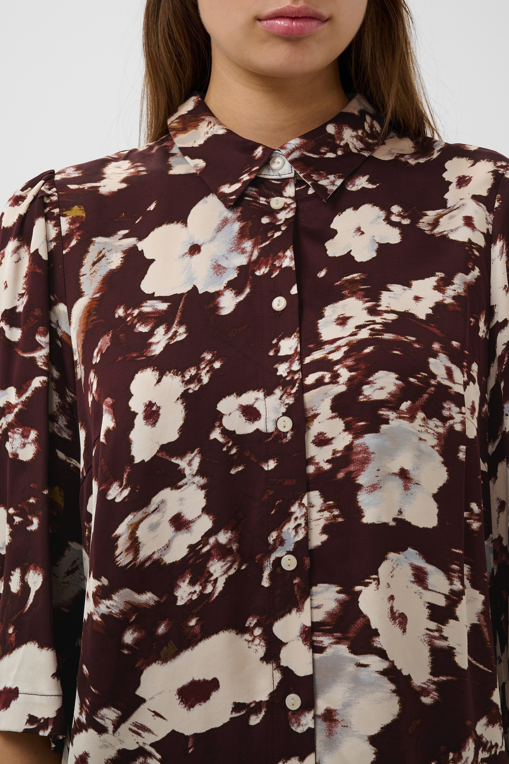 SOAKED IN LUXURY Kurzarmhemd »Kurzarmhemd SLClero«
