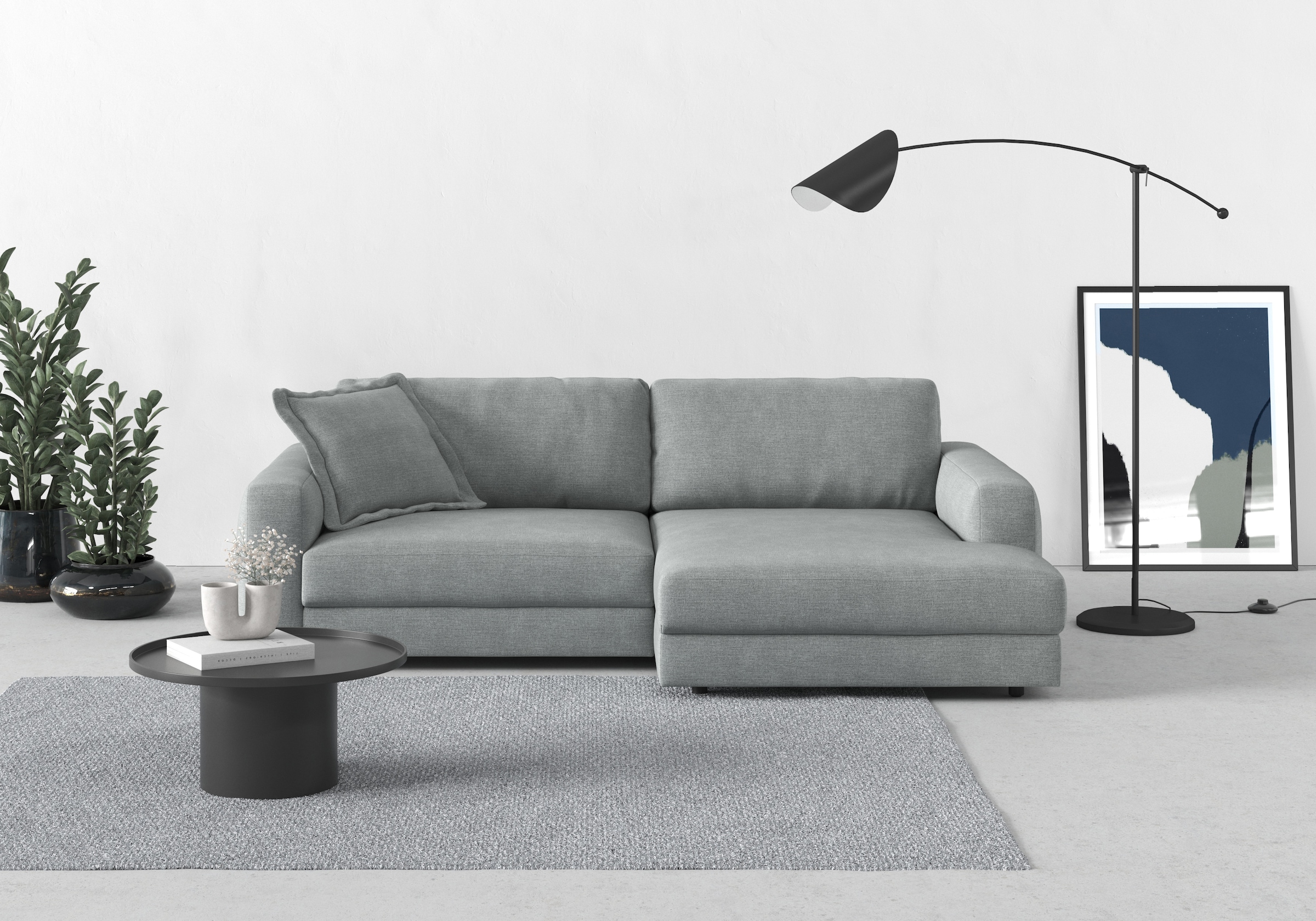 TRENDMANUFAKTUR Ecksofa »Bourbon« mit extra hohem Sitzkomfort, auch in Cord günstig online kaufen