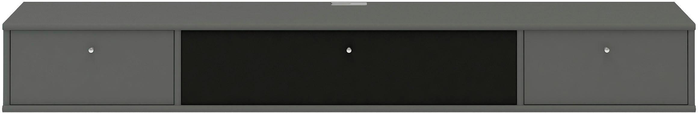 Hammel Furniture TV-Board »Mistral Fernsehschrank, Medienmöbel, Hängend«, mit Klappe mit Akustikstoff, Kabeldurchführung, Lowboard, B: 177 cm