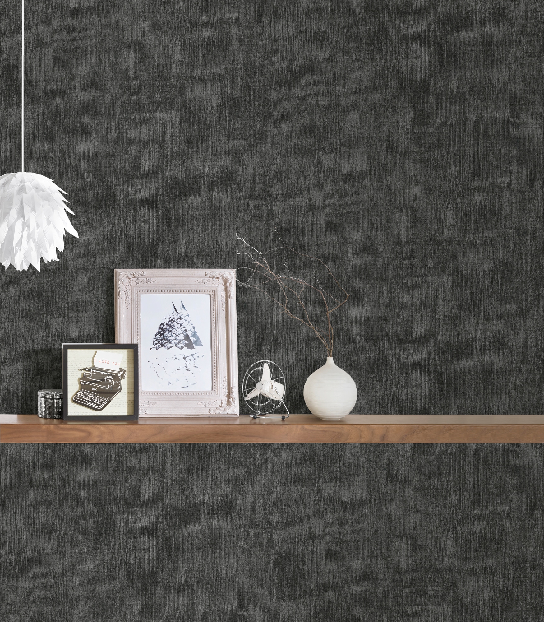 living walls Vliestapete »Industrial«, einfarbig, Tapete Uni Einfarbig