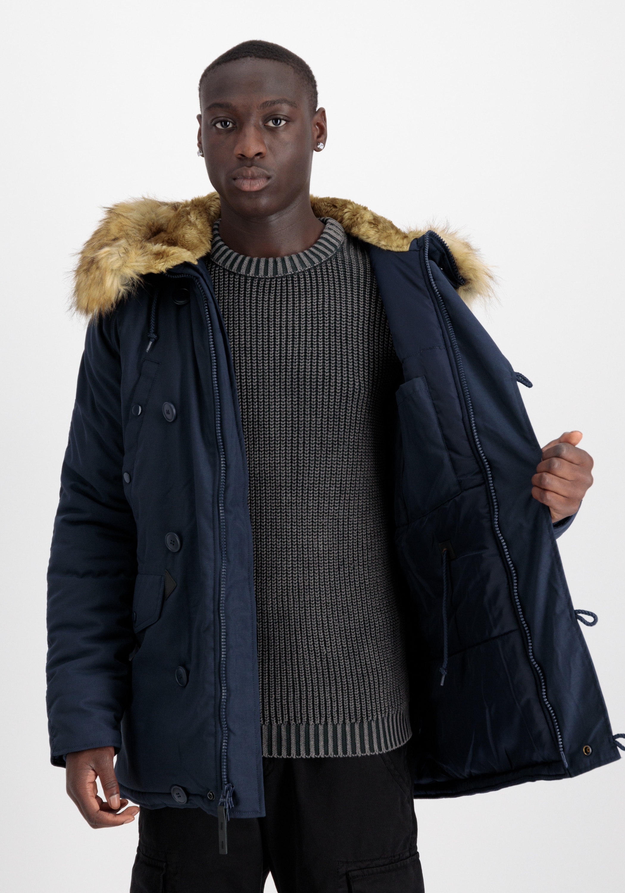 Alpha Industries Winterjacke »Alpha Industries Men - Cold Weather Jackets Explorer w/o Patches«