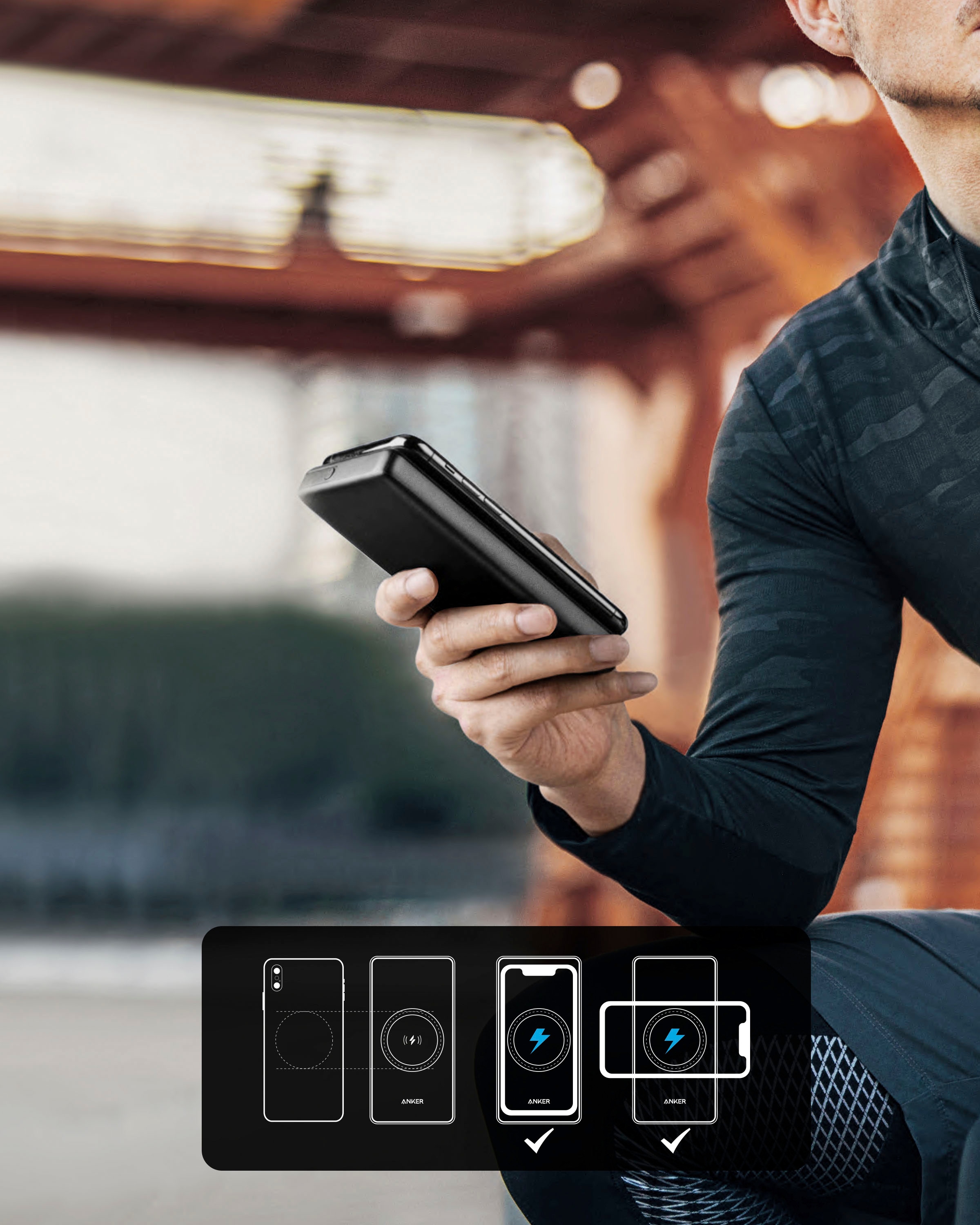 Anker Akku »PowerCore III Sense 10K Wireless«, 10000 mAh