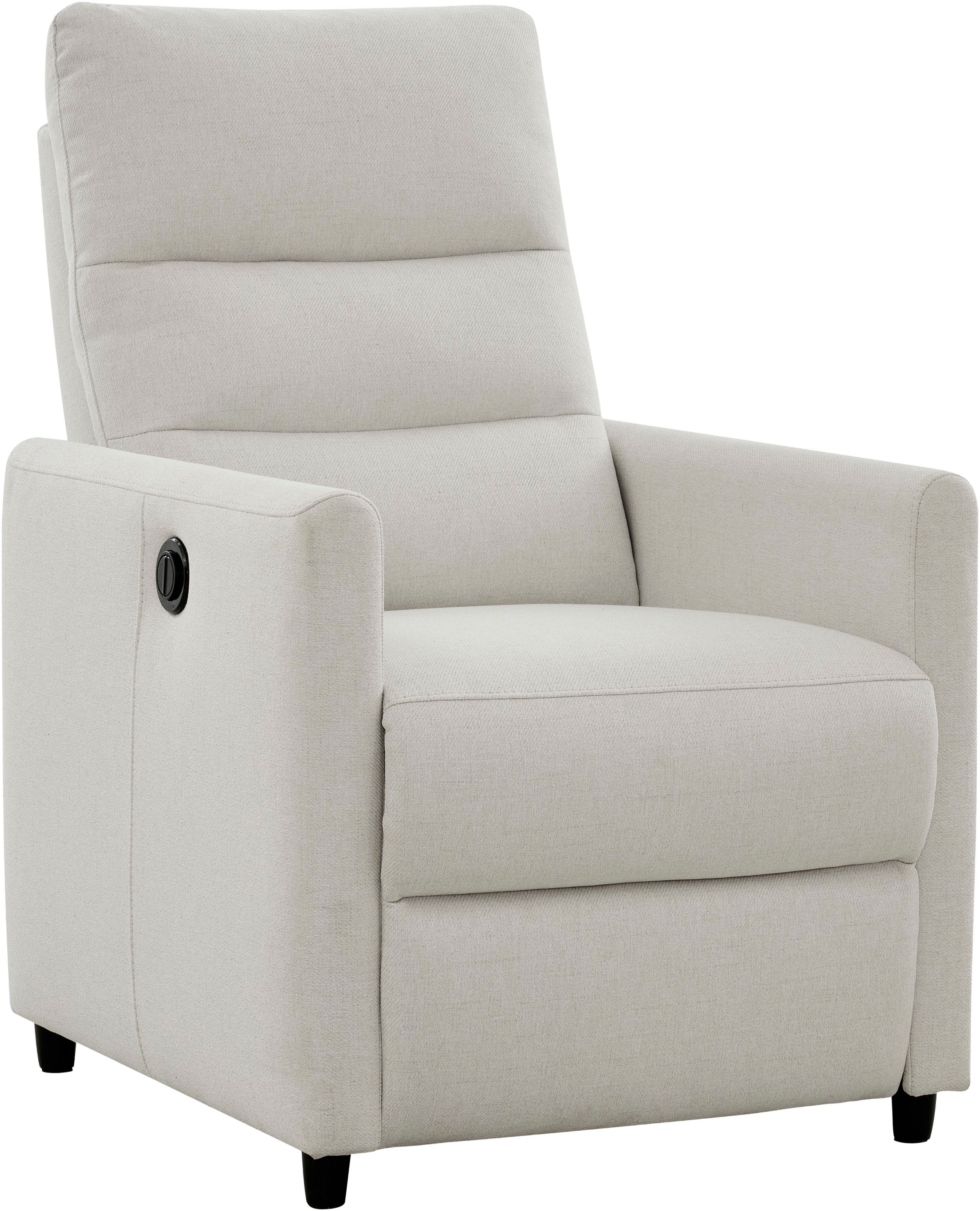 OTTO home Relaxsessel »ANNICA, TV-Sessel mit elektrischer Relax- und Liegefunktion« Federkern-Polsterung, pflegeleichter Webstoff