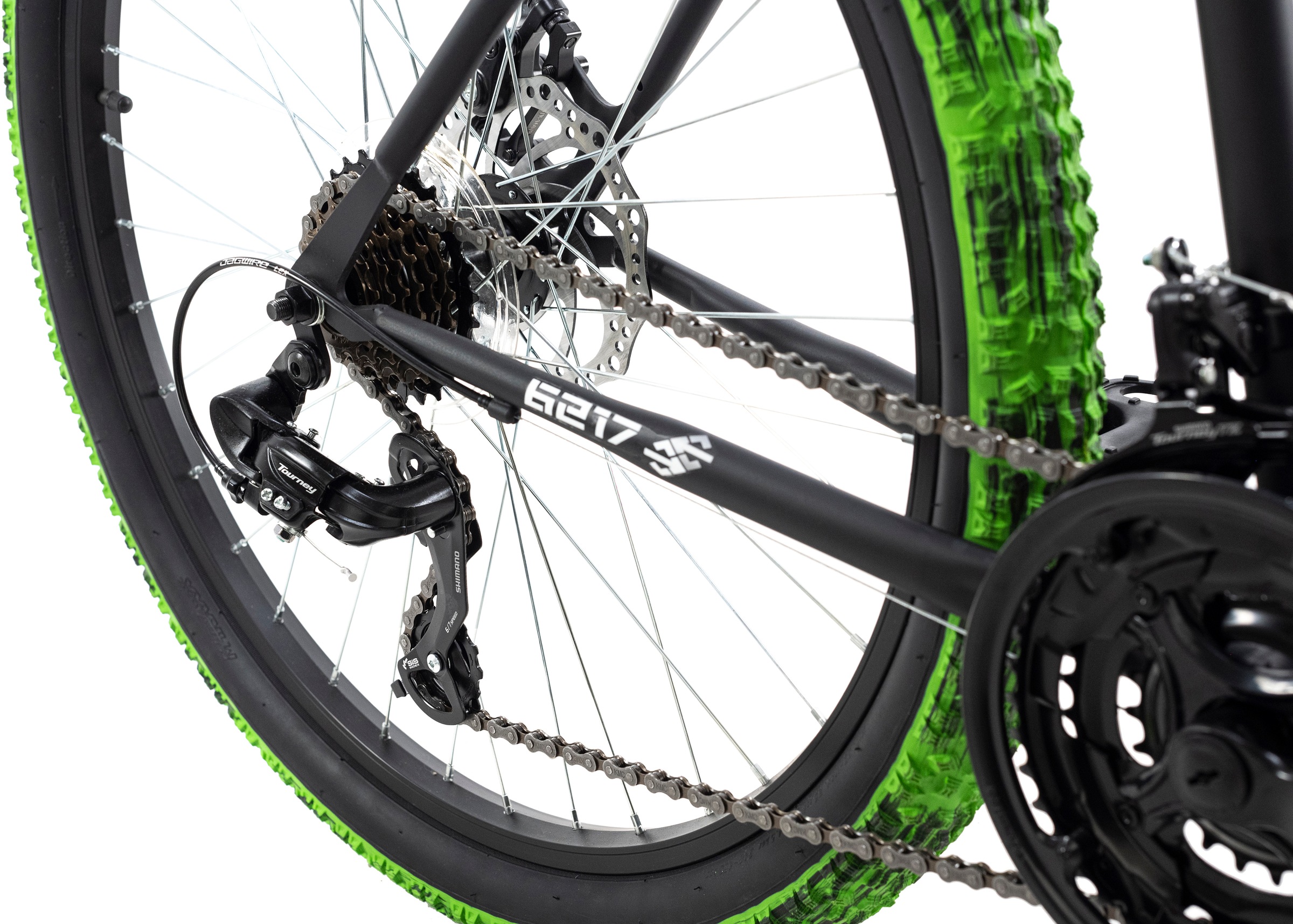 KS Cycling Mountainbike »Crusher«, 21 Gang, Shimano, Tourney Schaltwerk, Kettenschaltung, für Herren, Kettenschaltung