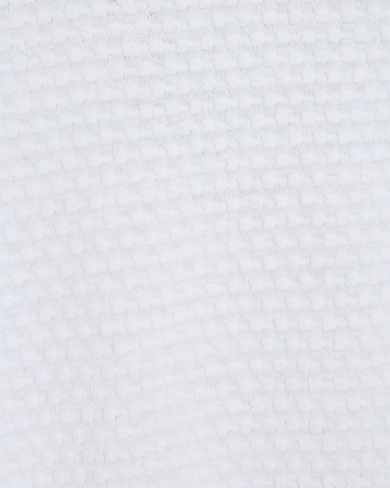 FREEQUENT Kurzarmpullover »FQDODO-PU-DOTTIE-SS«, mit schöner Struktur