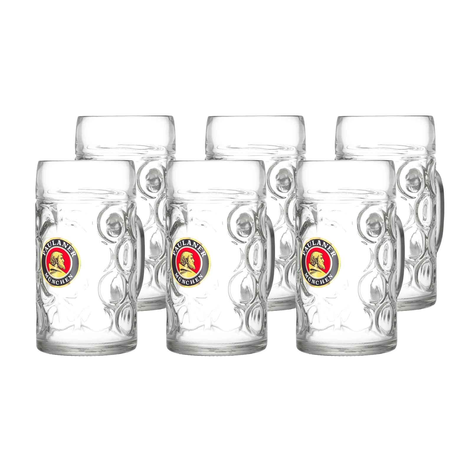 Ritzenhoff & Breker Bierkrug »Bierkrug Paulaner 1000 ml 6er Set transparent günstig online kaufen