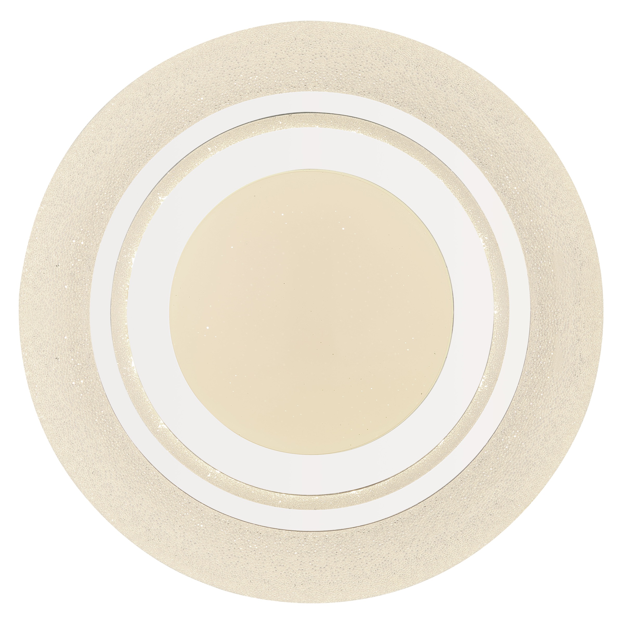 GLOBO LIGHTING LED Deckenleuchte »RADA«, Leuchtmittel LED-Modul | LED fest integriert, Deckenlampe/rund/Wohnzimmer/Schlafzimmer/sparkle