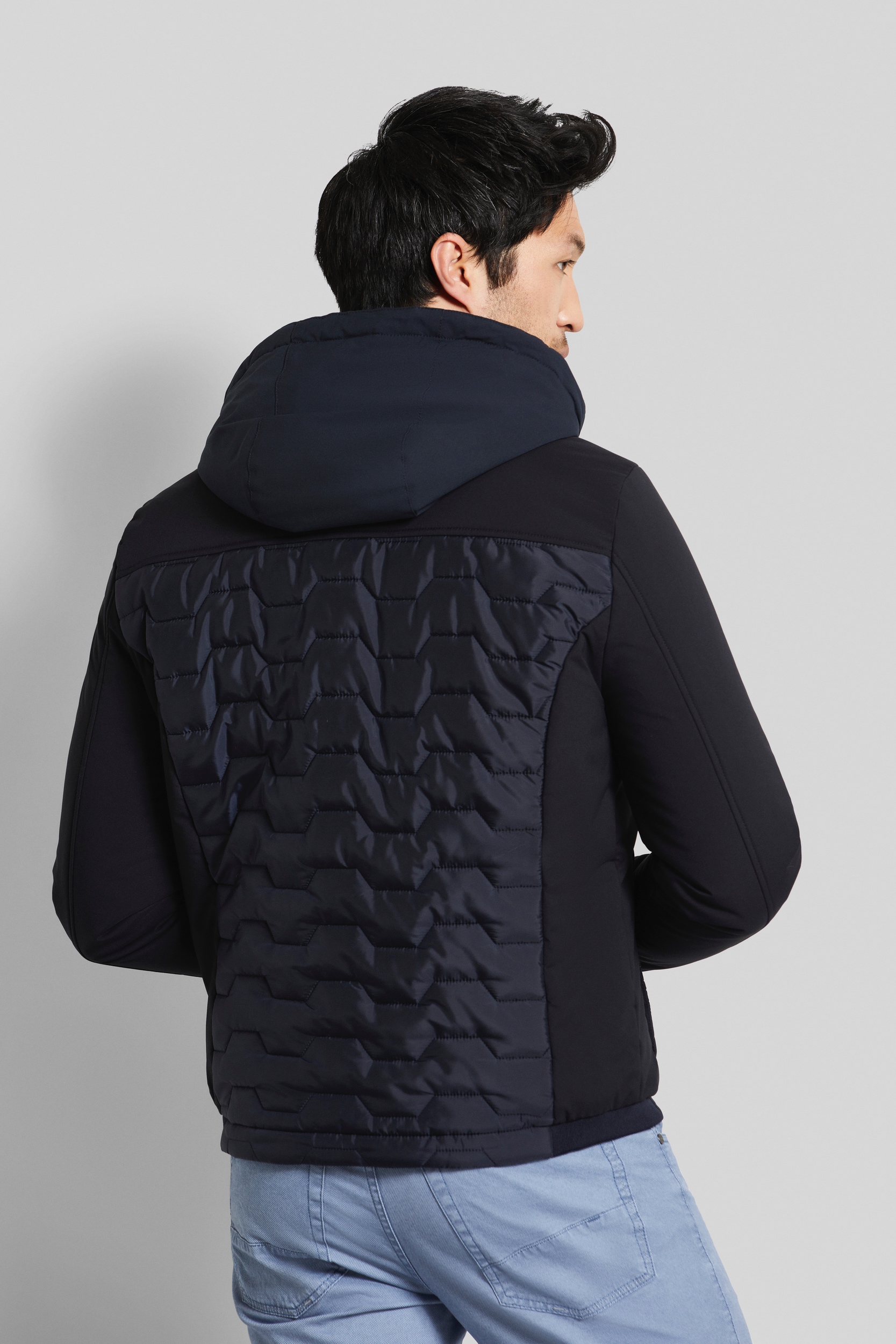 bugatti Blouson, mit Kapuze, mit Stretchfunktion