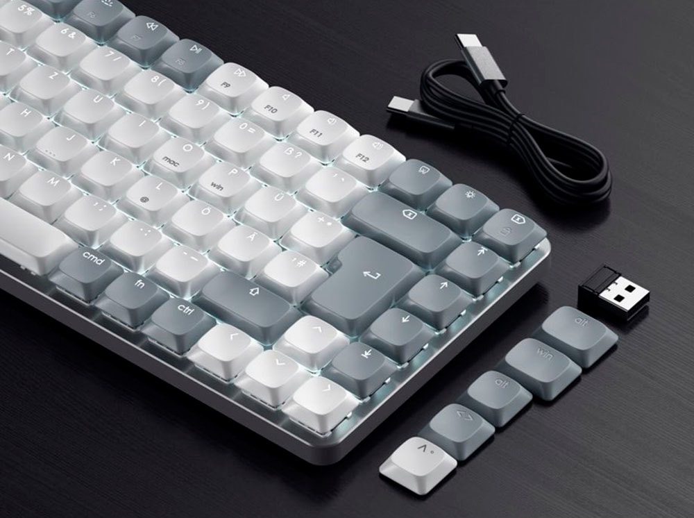 Satechi Gaming-Tastatur »SM1«, (USB-Anschluss-verstellbare Füße)