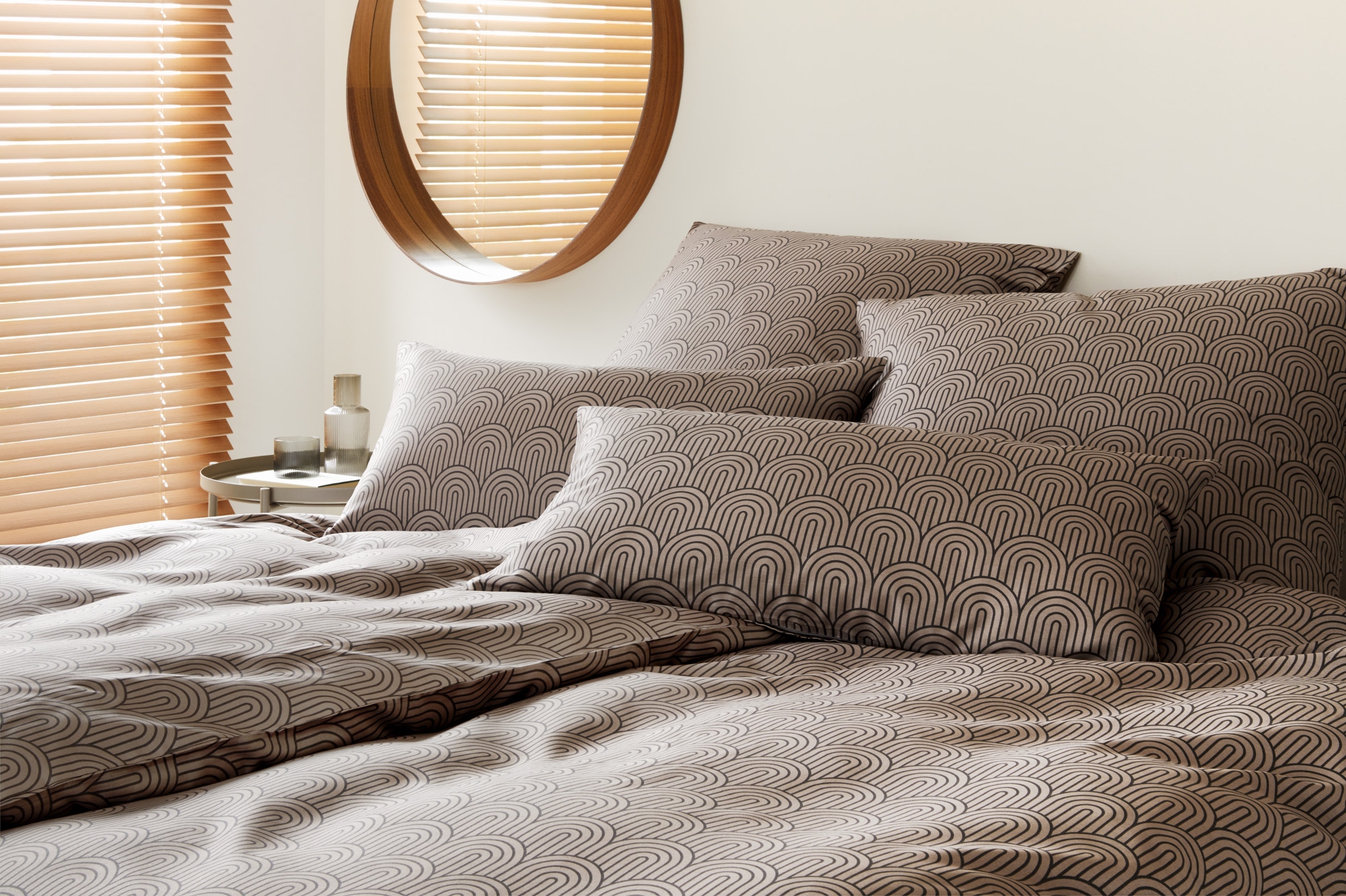 Elegante Bettwäsche »Maison Arcs« 2 Stk. tlg. angenehmes Hautgefühl günstig online kaufen