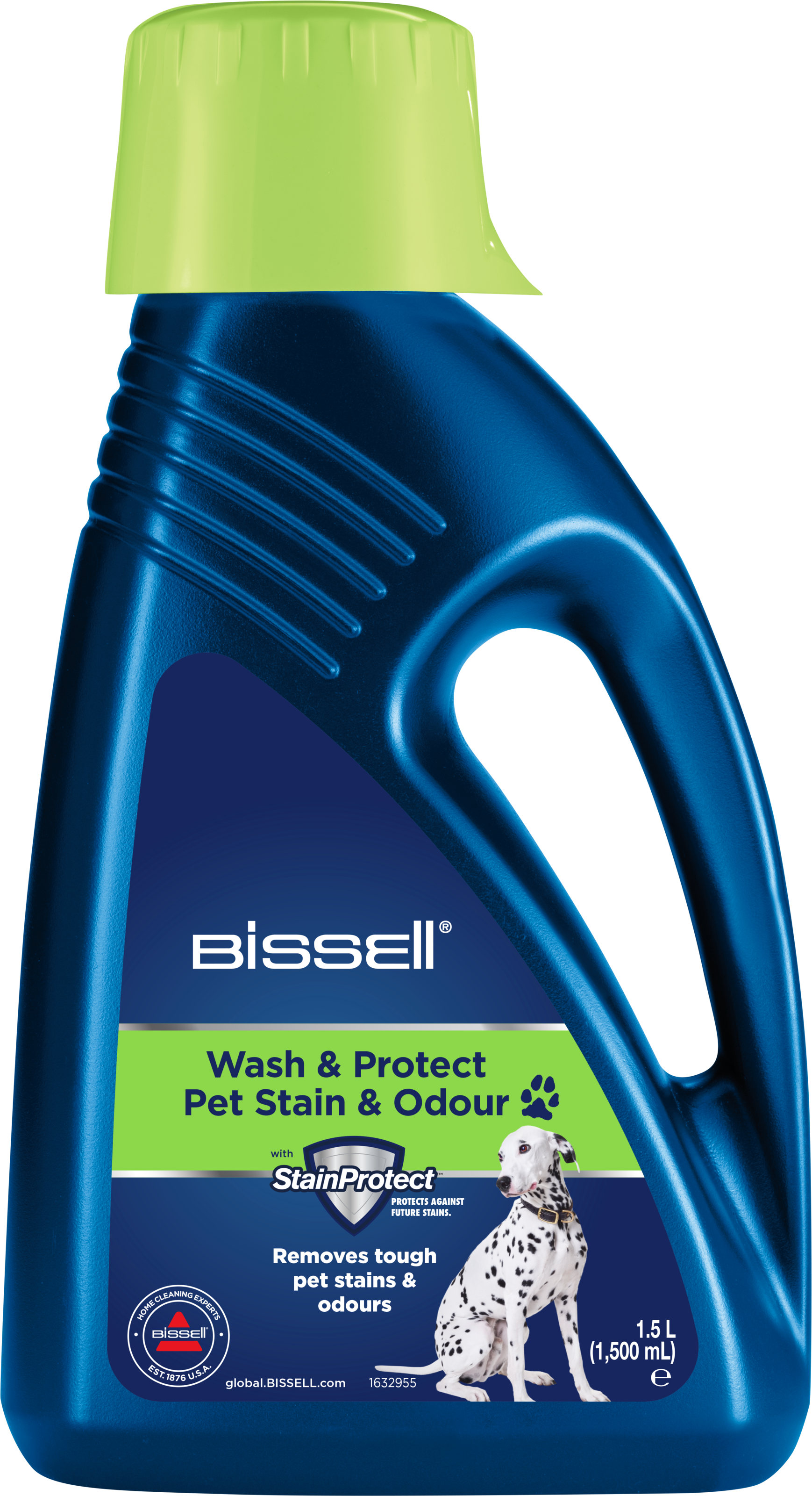 BISSELL Fussbodenreiniger »Wash & Protect Pet« 1, 5L Reinigungsmittel Fleckenreiniger blau