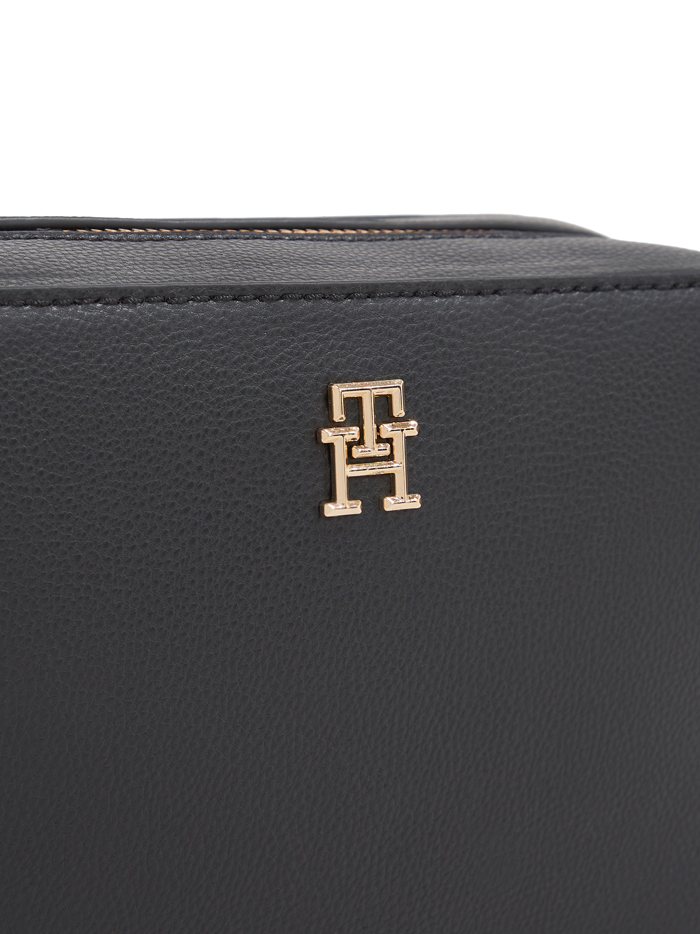 Tommy Hilfiger Umhängetasche »TH SOFT LOGO CAMERA BAG«,Damen Handytasche, Mini Bag, Schultertasche mit TH-Logoprägung