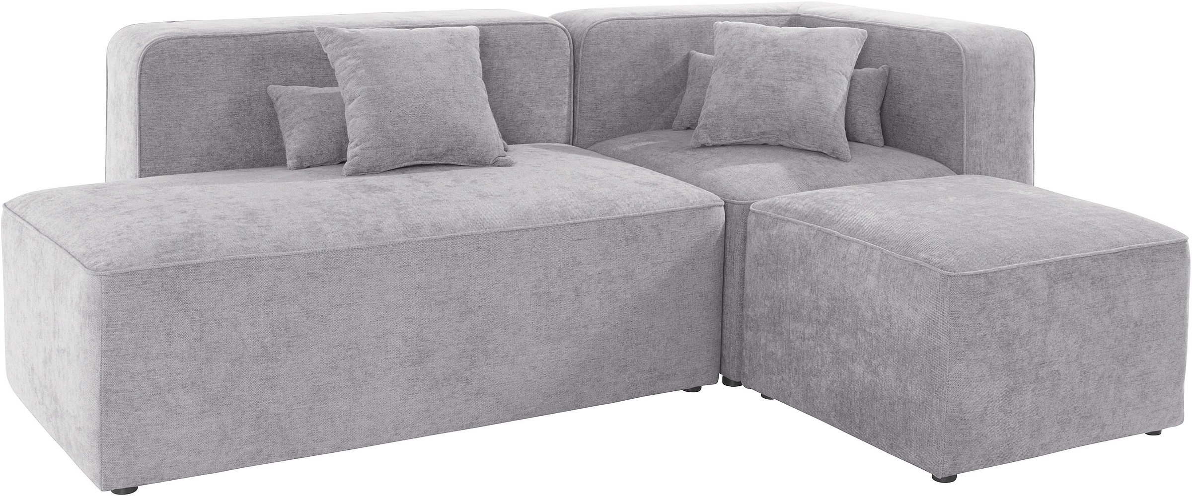 Home affaire Ecksofa »Sundstrup L-Form« Modulserie, individuelle Zusammenst günstig online kaufen