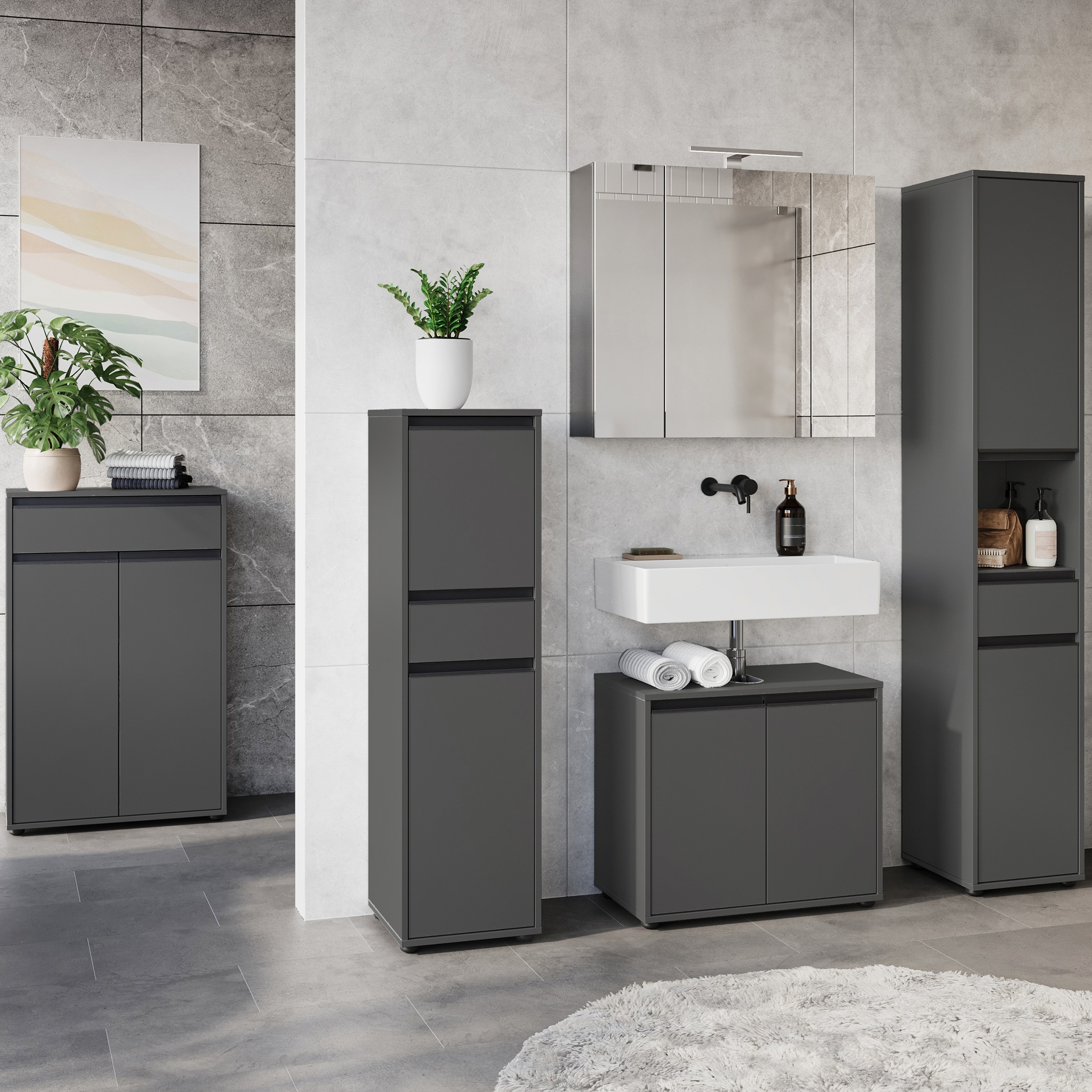 GERMANIA Badmöbel-Set »Lemont« 5 Stk. tlg. günstig online kaufen