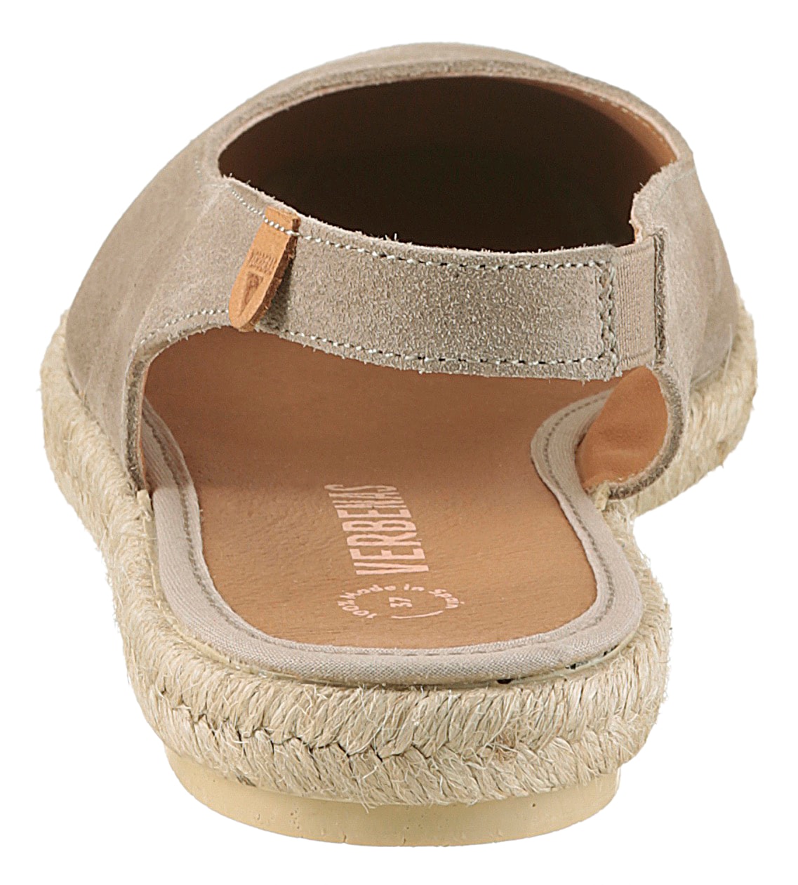 VERBENAS Slingsandale »Kiara Serraje«, Sommerschuh, Sling, Urlaubschuh mit Juterahmen