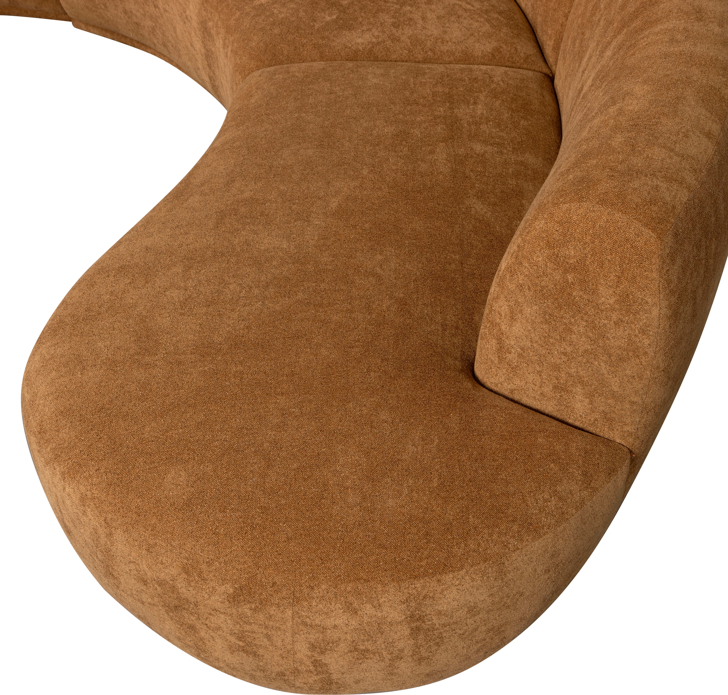 WOOOD Big-Sofa »Batavier«, Halbrundes Sofa, Breite 336 cm