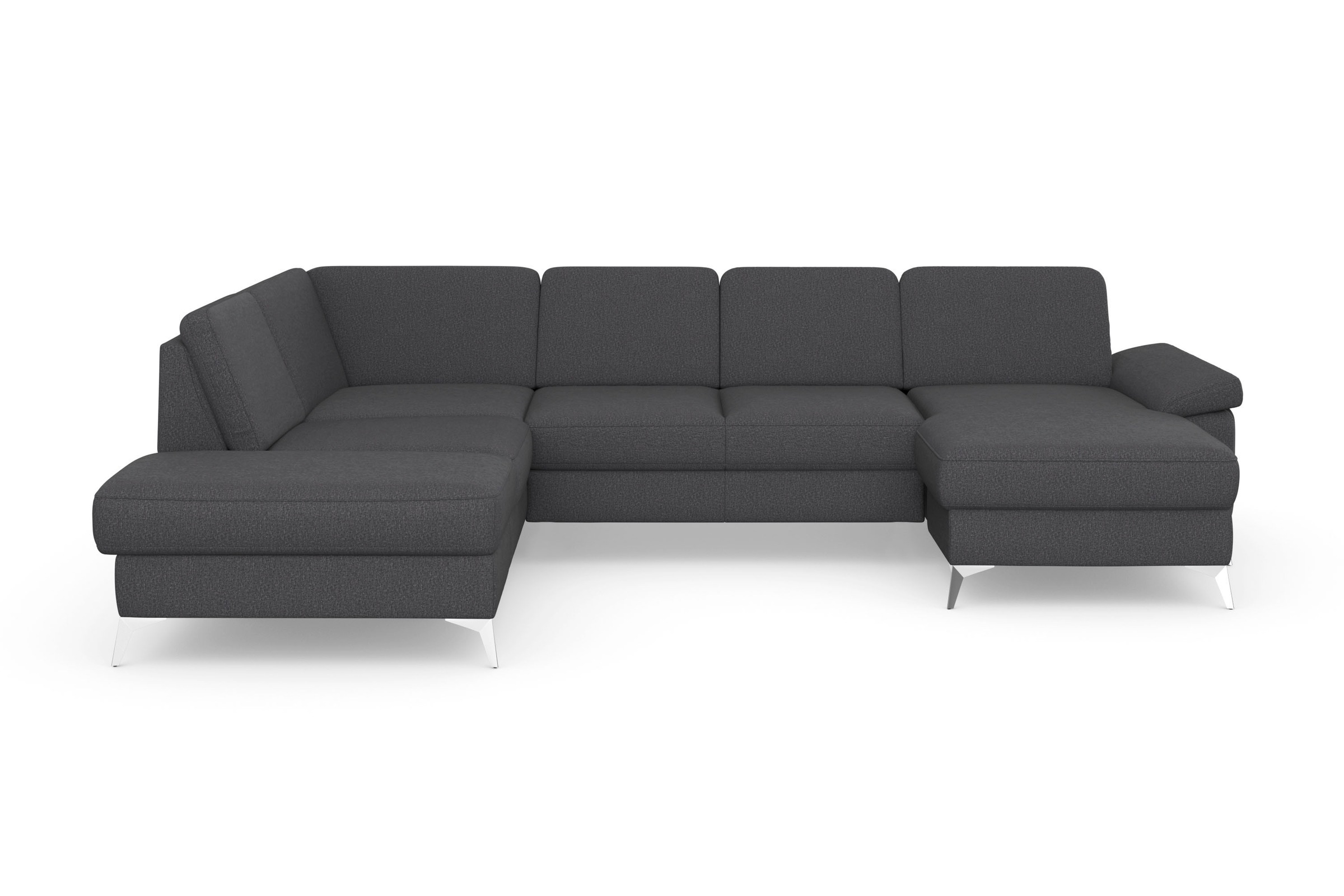 sit&more Wohnlandschaft »Padua U-Form« inklusive Sitztiefenverstellung, Arm günstig online kaufen