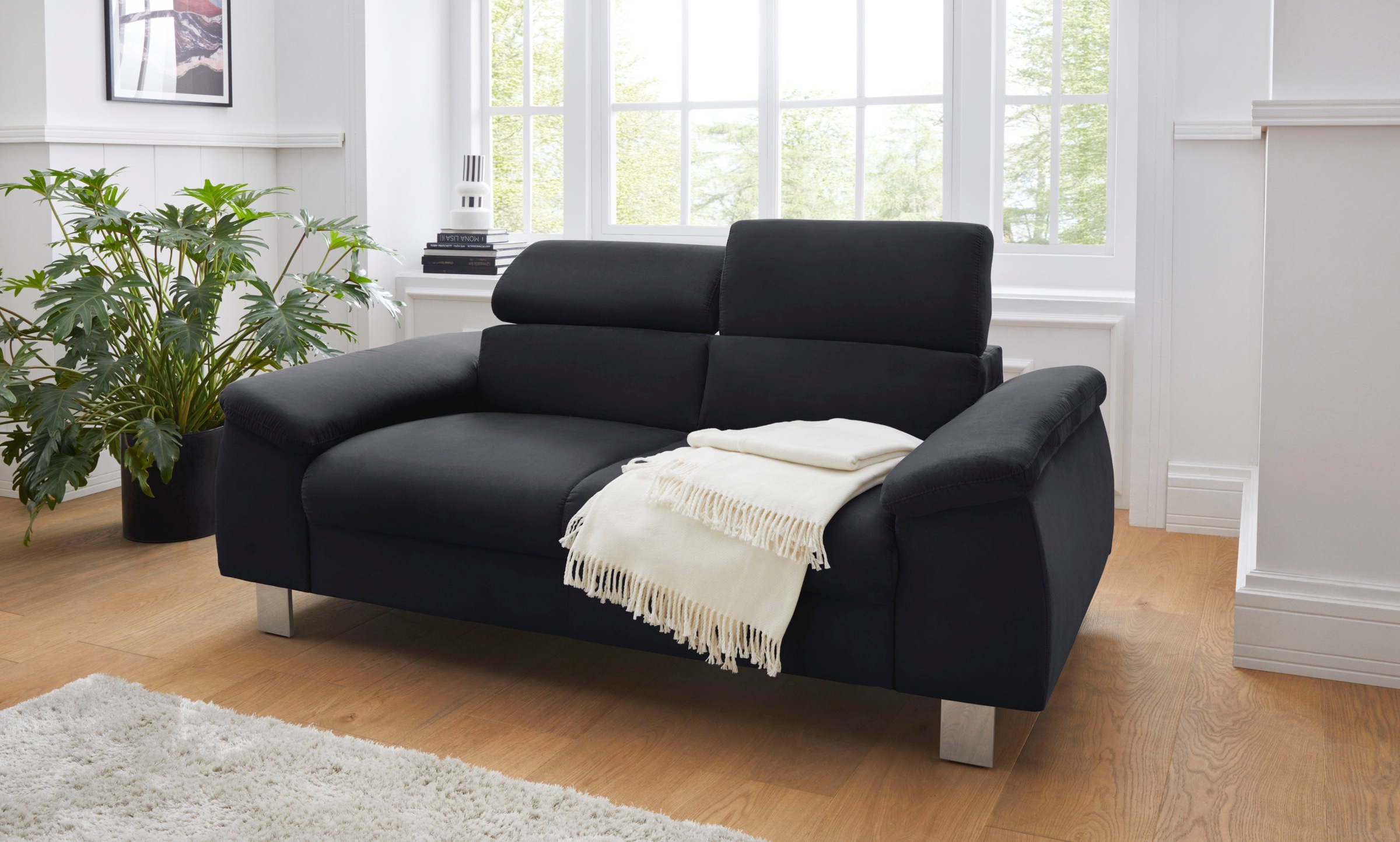 COTTA Polstergarnitur »Komaris«, (Set), Set bestehend aus: 2-Sitzer mit Kop günstig online kaufen