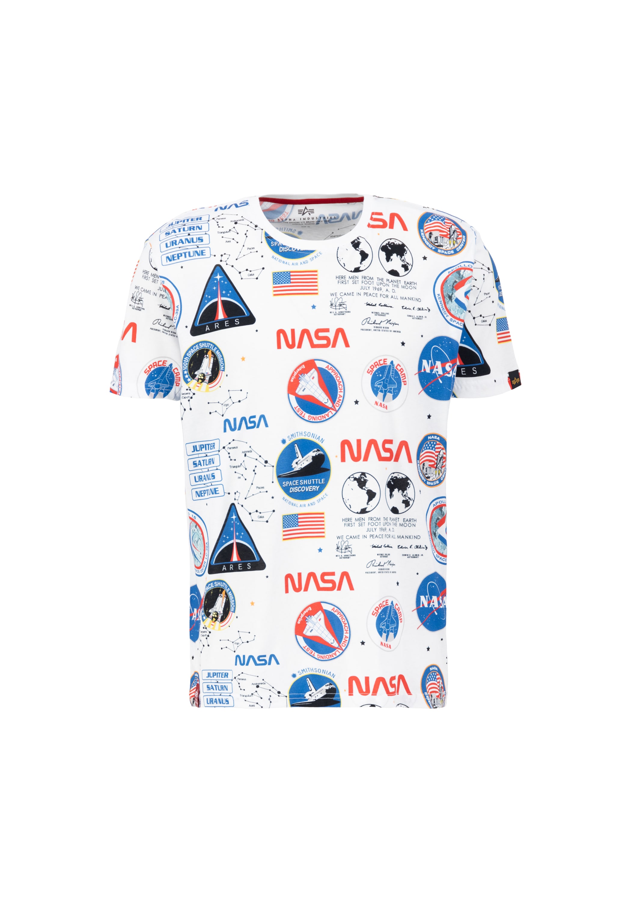 Alpha Industries T-Shirt »Alpha Industries Men - T-Shirts NASA AOP T-Shirt«
