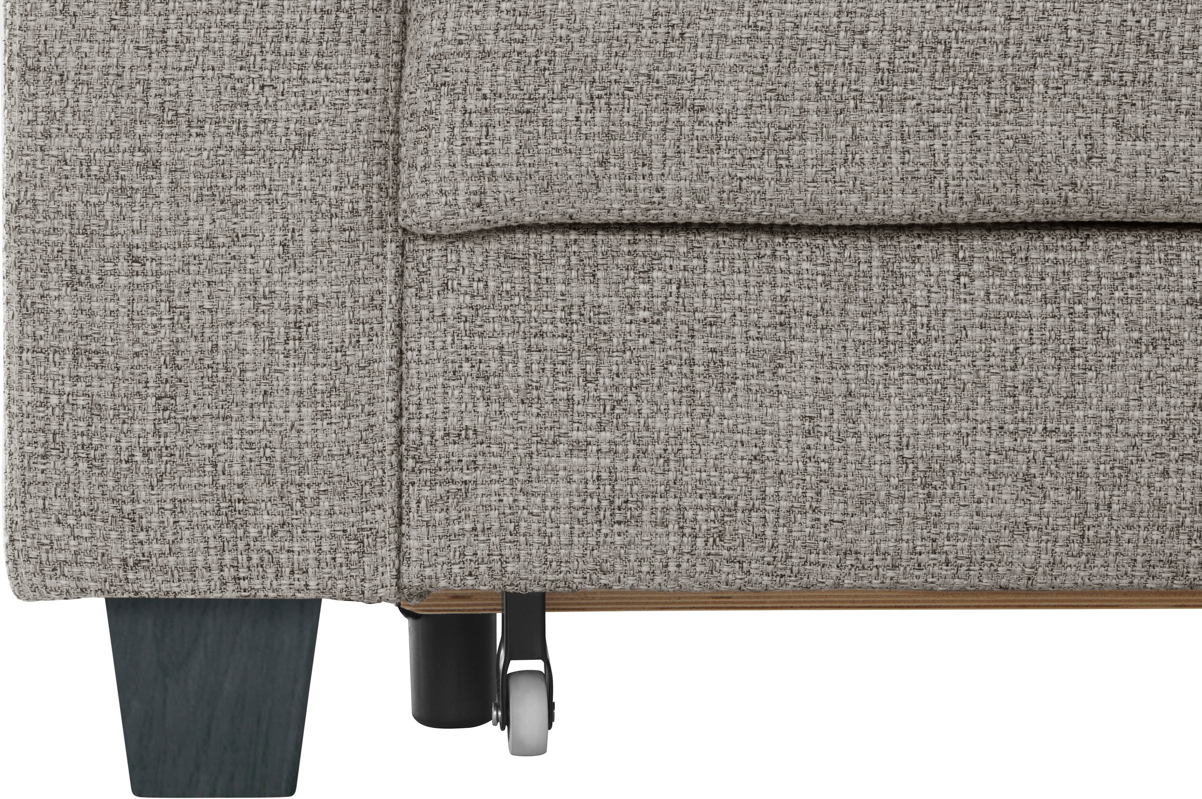 TRENDMANUFAKTUR Ecksofa »Chamber, zeitlos und modern, hoher Sitzkomfort, L-Form«, wahlweise mit Schlaffunktion