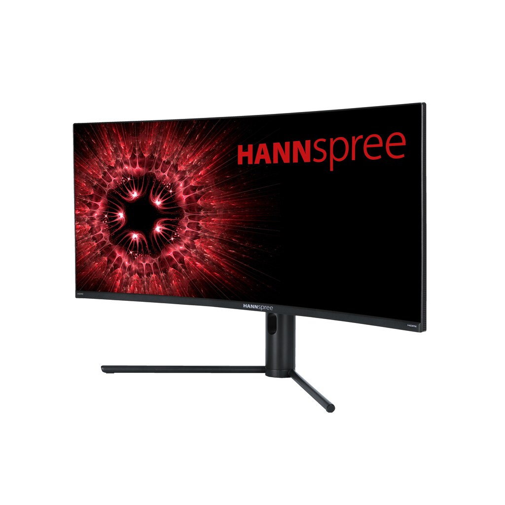 Hannspree Curved-Gaming-LED-Monitor »HG342PCB«, 86,4 cm/34 Zoll, 3440 x 1440 px, UWQHD, 1 ms Reaktionszeit, 144 Hz