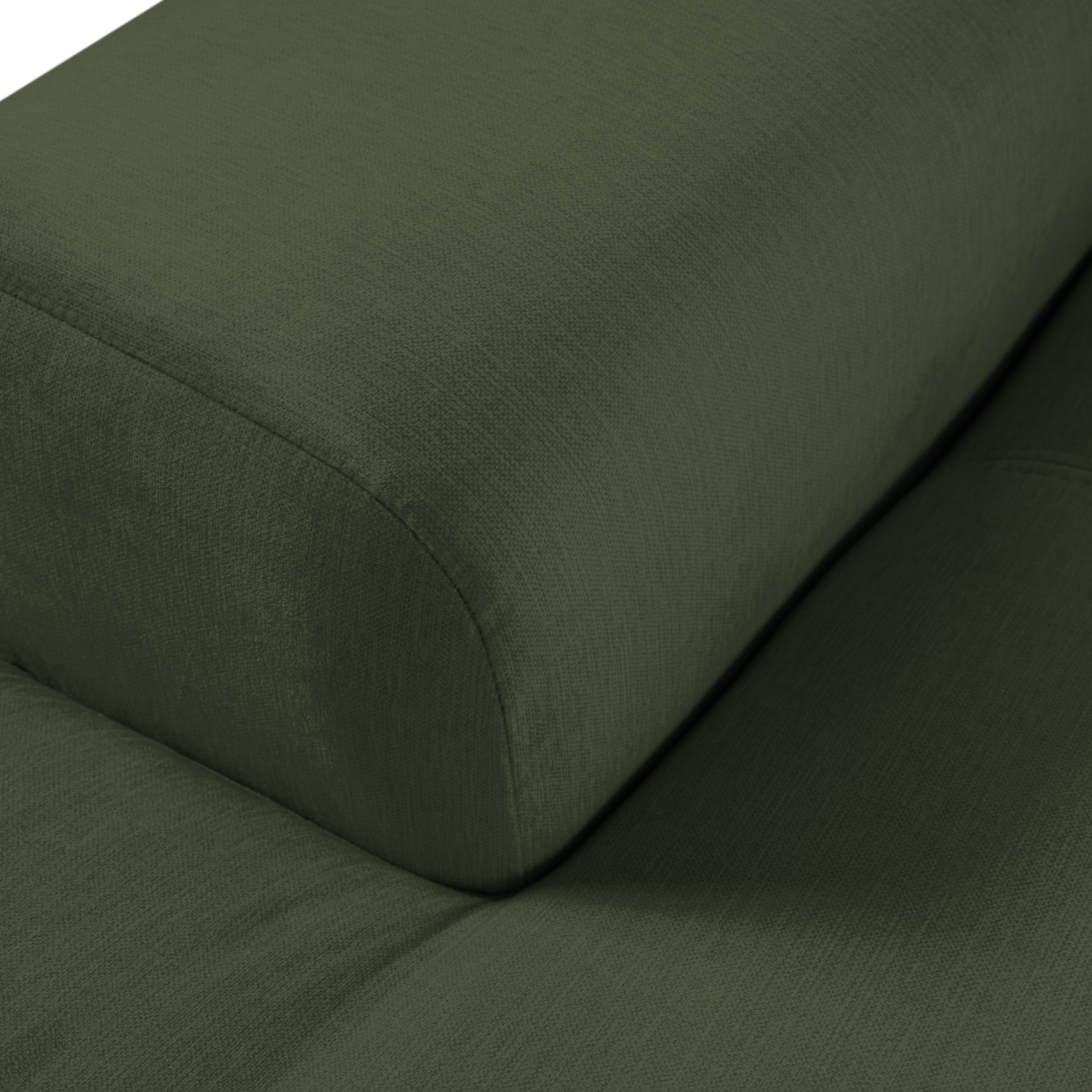 WERK2 Ecksofa »Zeus-L modern und zeitlos, Breite 253cm, bequemes Sofa«, Curvy Trend Ecksofa mit urbaner Optik