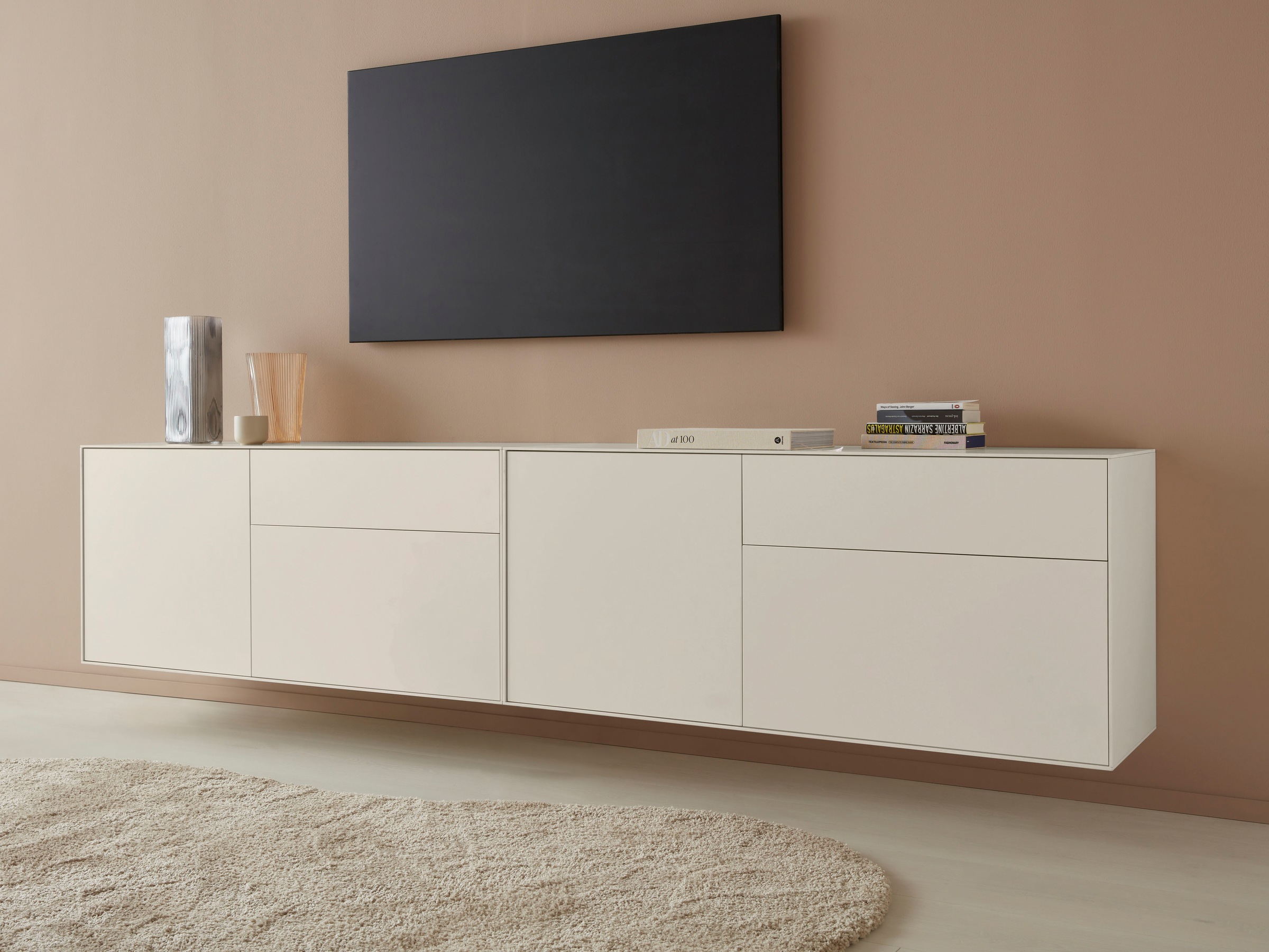 LeGer Home by Lena Gercke Lowboard »Essentials«, (2 St.), Breite: 254cm, MD günstig online kaufen