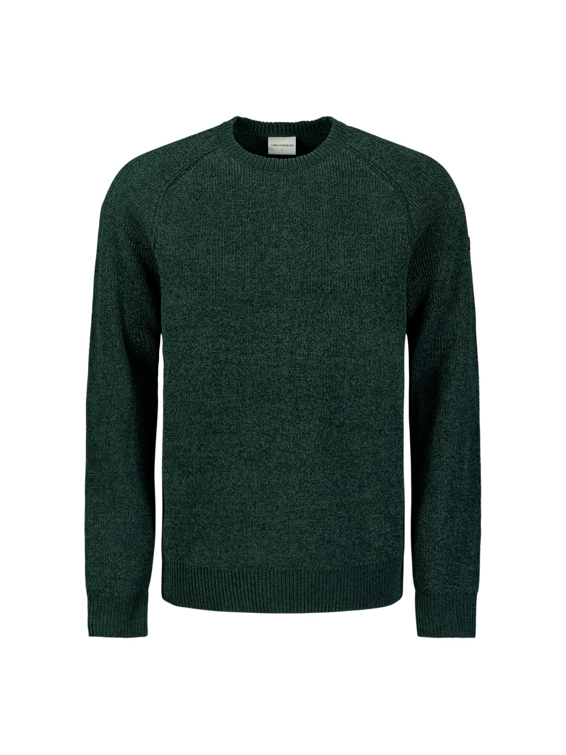 NO EXCESS Rundhalspullover »No Excess Chenillo-Crewneck-Pullover«