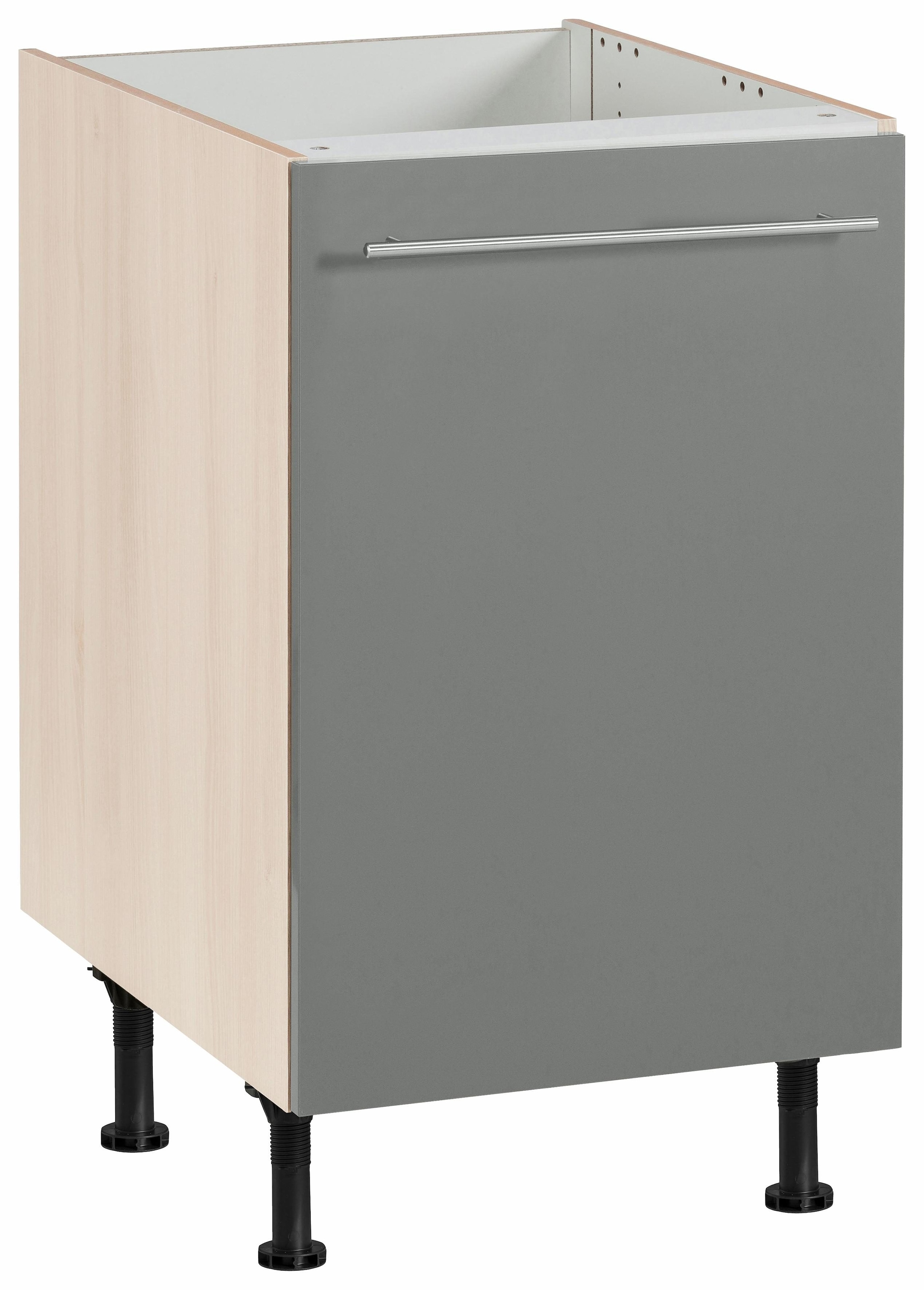 OPTIFIT Spülenschrank »Bern«, 50 cm breit, mit 1 Tür, mit höhenverstellbaren Füßen, mit Metallgriff