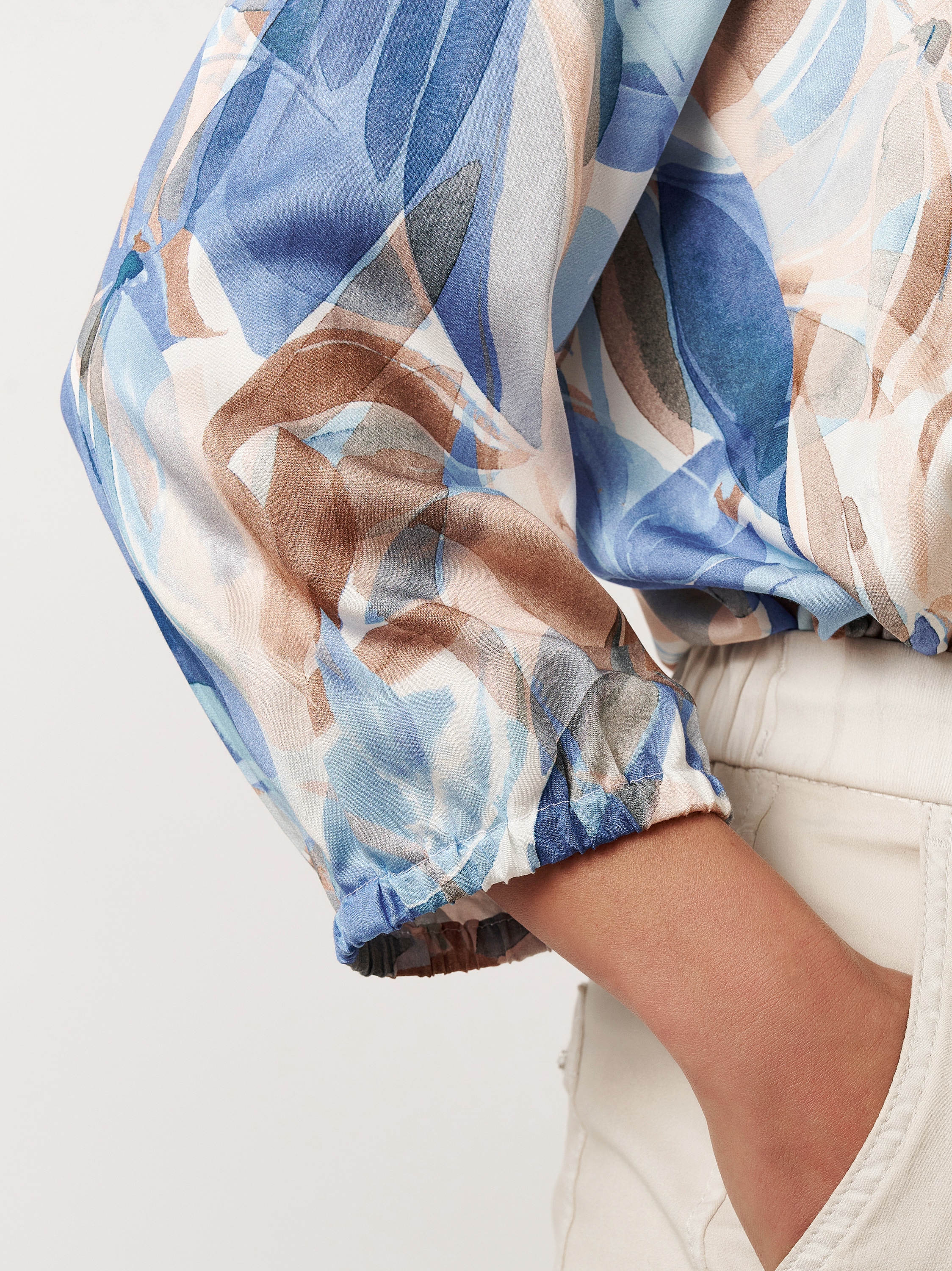 TONI Druckbluse »Alisa«, mit floralem Muster, 3/4 Arm