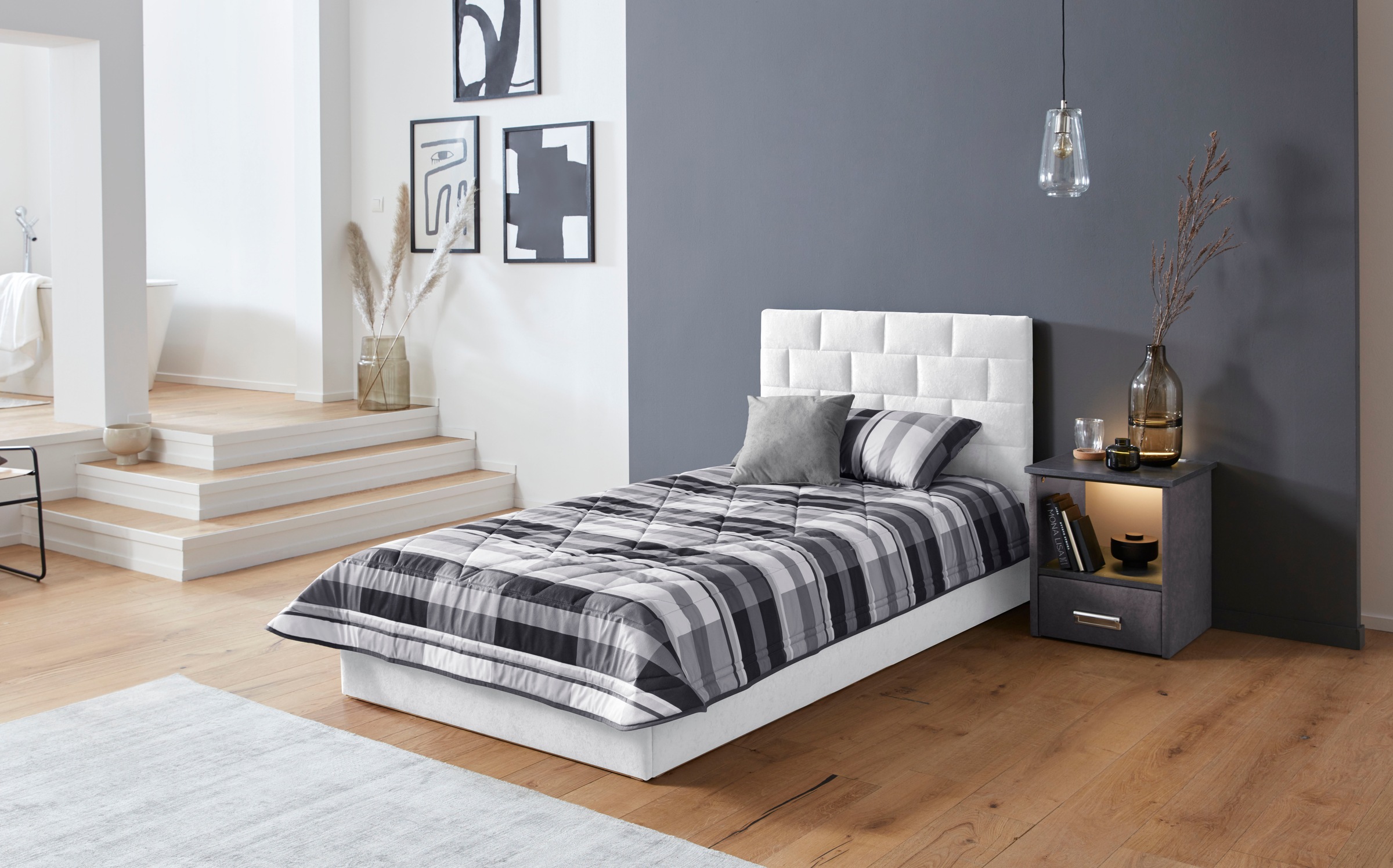 Bettkasten Schlafkomfort Westfalia inkl. kaufen Ausführung Matratze mit bei Polsterbett, online