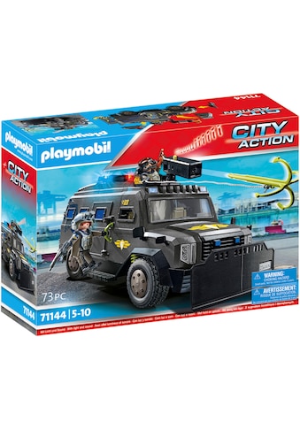 Konstruktions-Spielset »SWAT-Geländefahrzeug (71144), Playmobil City Action«, (73...