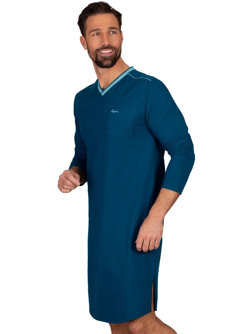 (kbA)« Trigema aus »TRIGEMA Biobaumwolle Herren-Nachthemd Pyjama bei online