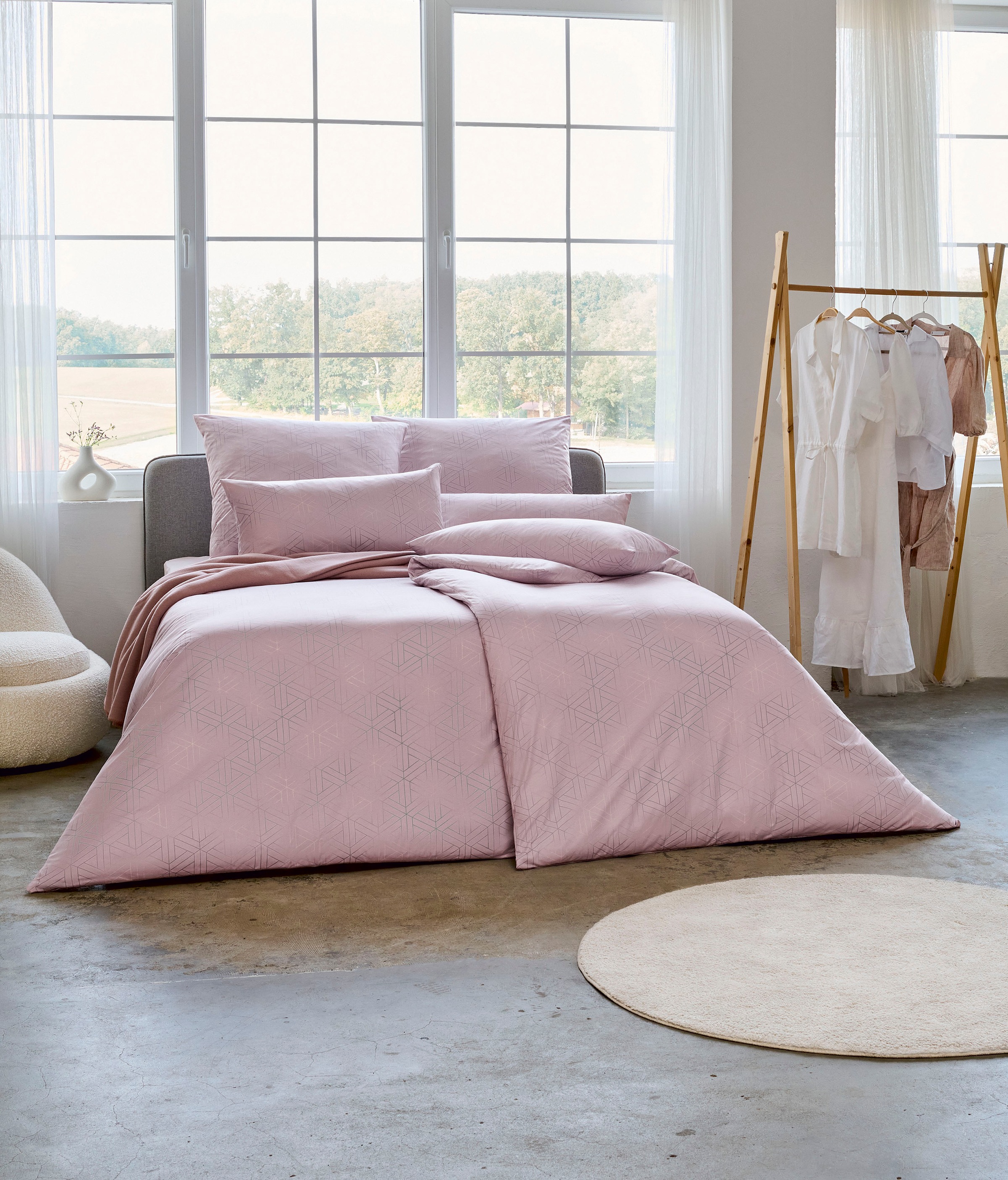 Estella Bettwäsche »PIPPA« 2 Stk. tlg. ABSOLUT BÜGELFREI günstig online kaufen