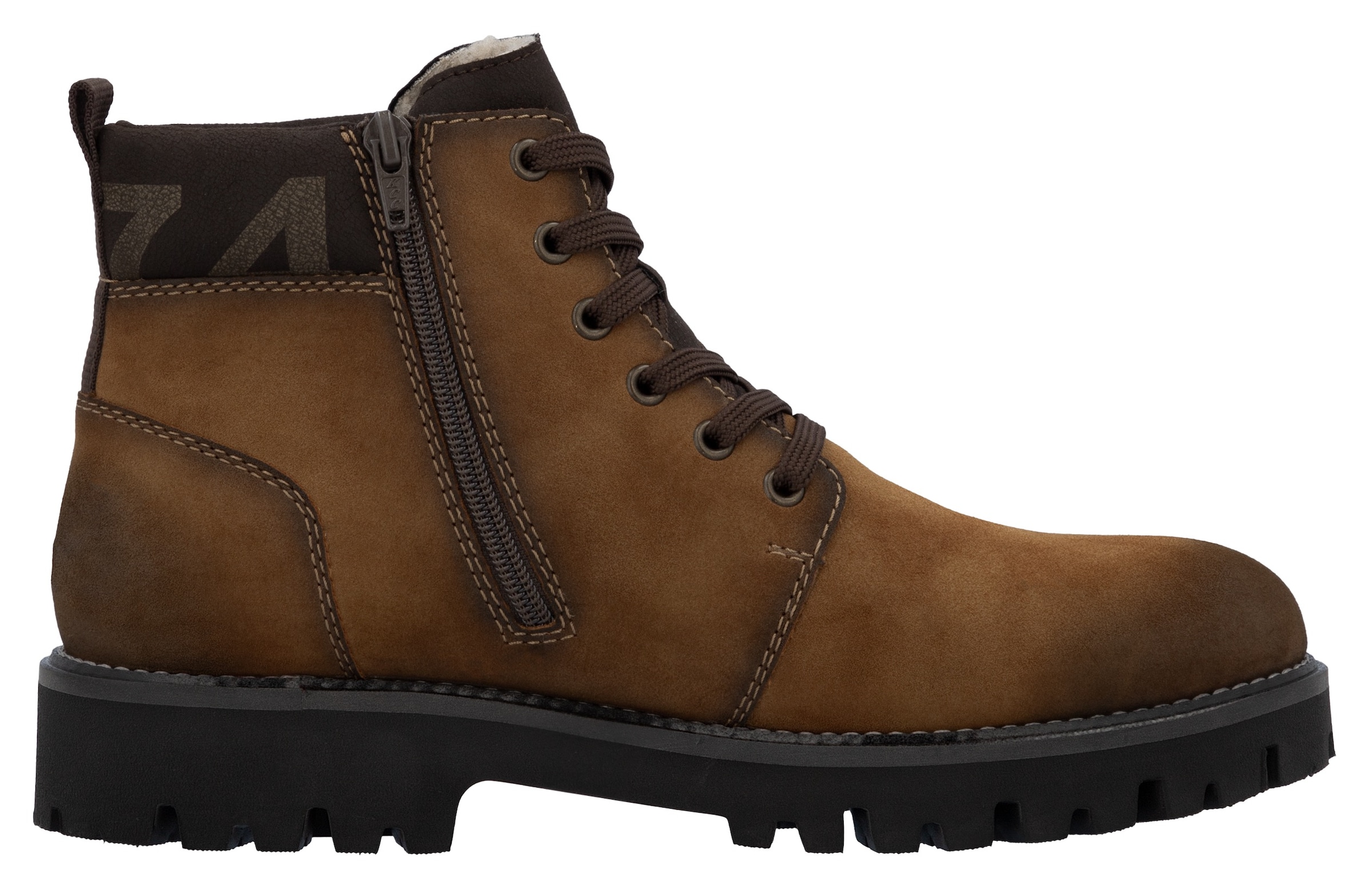 Rieker Winterstiefelette, Winterboots, Outdoorstiefelette mit TEX und Innenreißverschluss