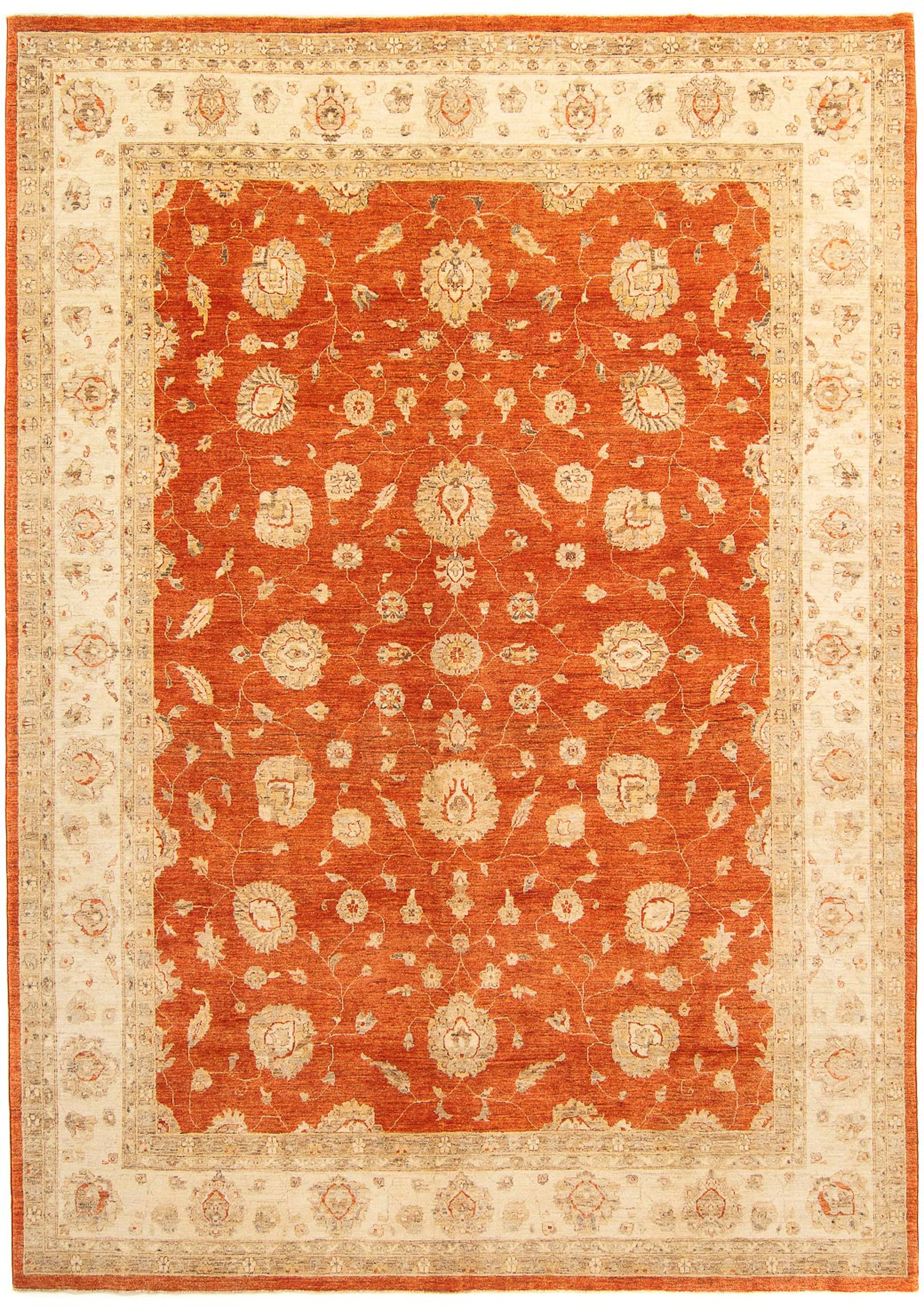 morgenland Orientteppich »Ziegler - 386 x 296 cm - rost«, rechteckig, Wohnz günstig online kaufen
