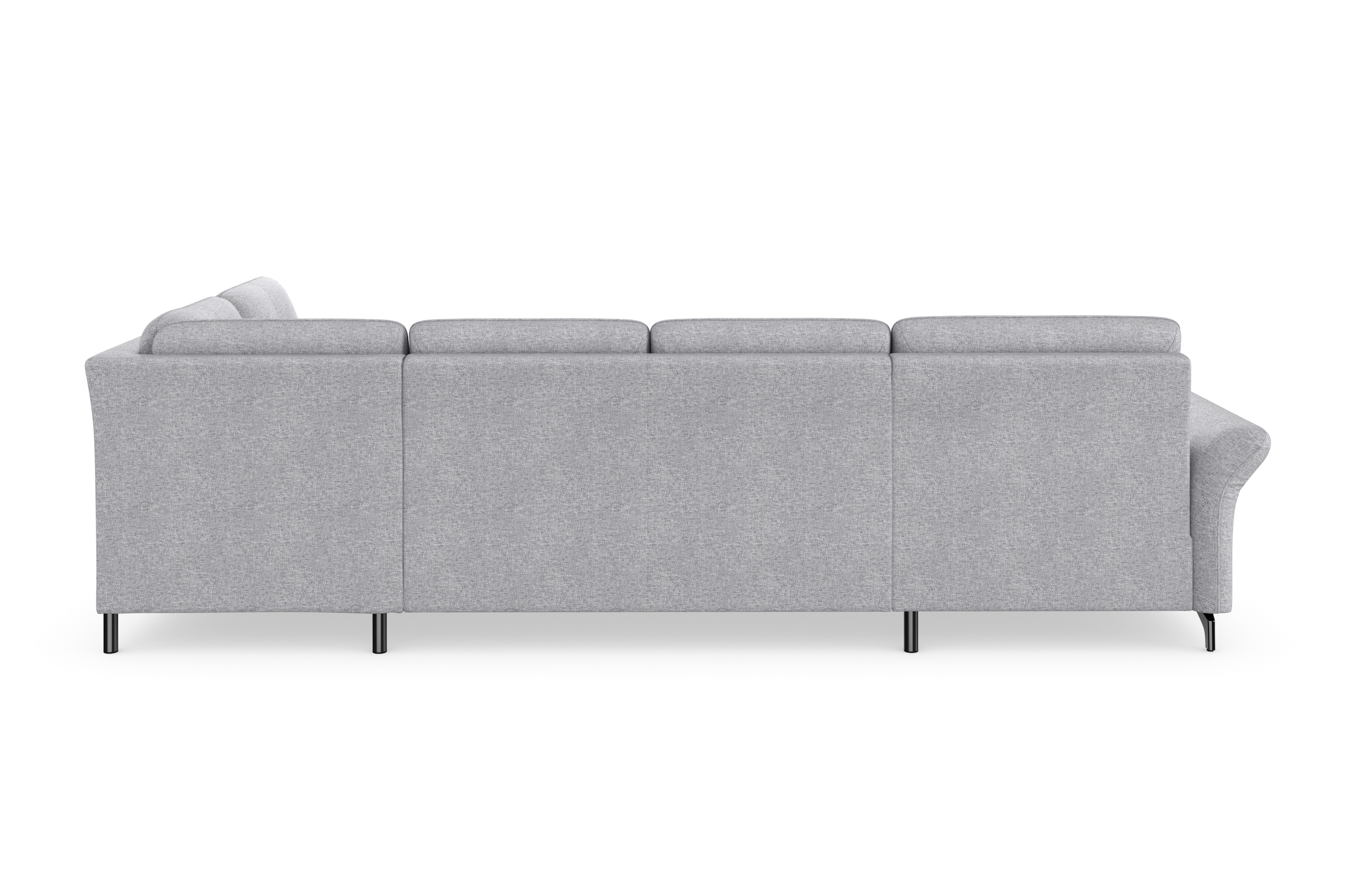 Places of Style Wohnlandschaft »Calando U-Form«, wahlweise mit Bettfunktion, Bettkasten und Armteilfunktion
