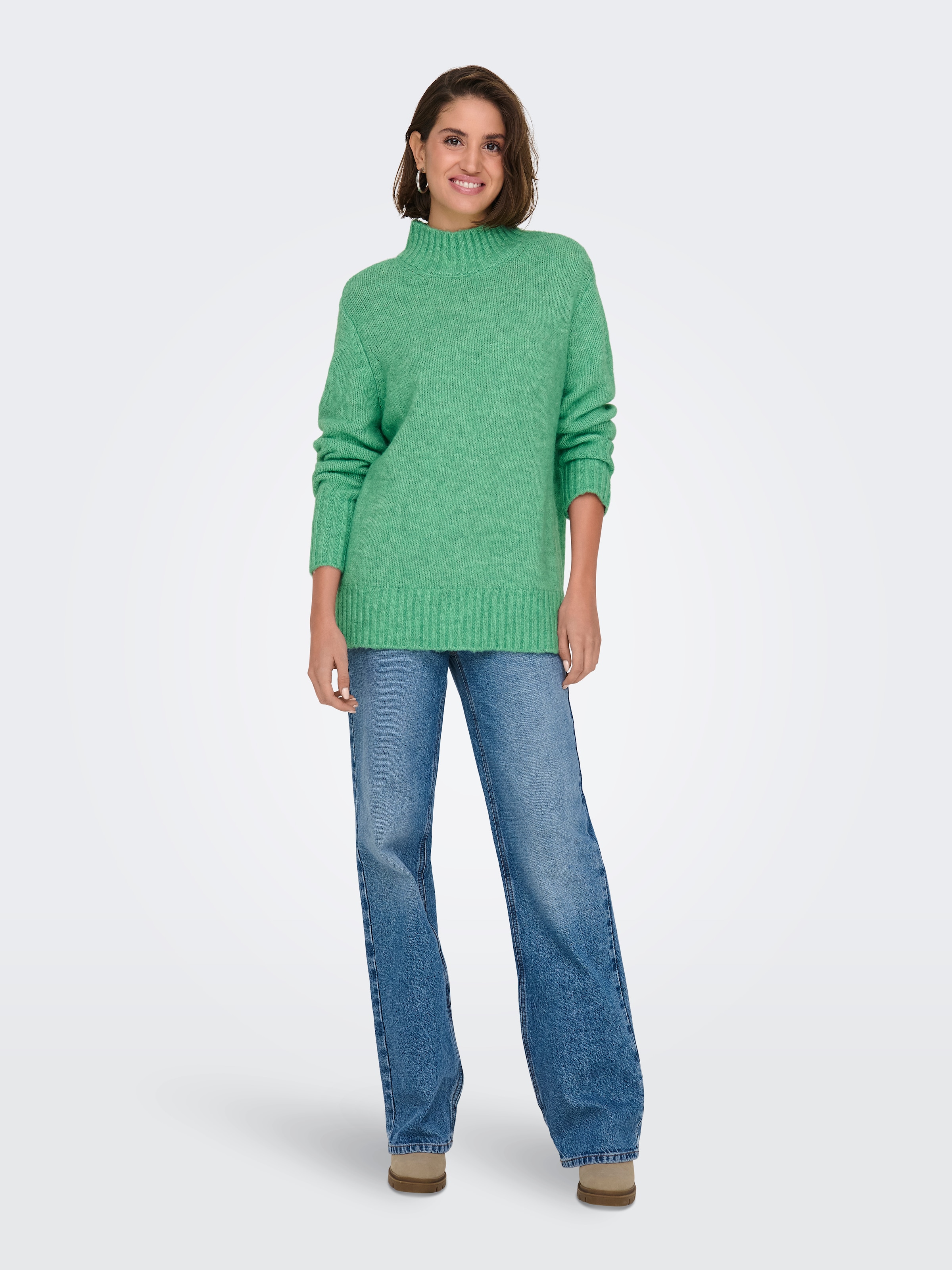 ONLY Stehkragenpullover »ONLAYA LIFE LS HIGH NECK CC KNT«