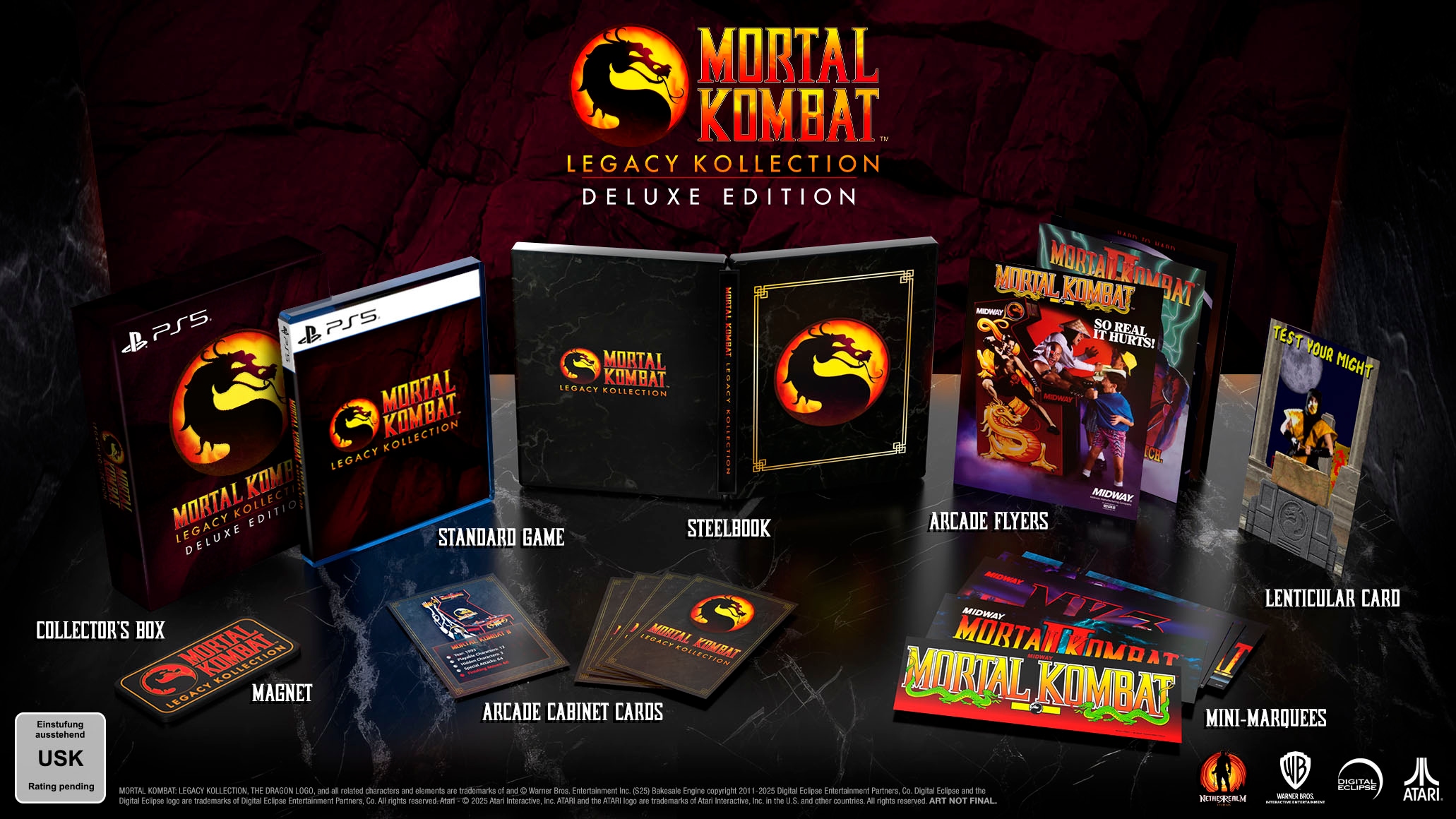 ATARI Spielesoftware »Mortal Kombat Legacy Kollection - Deluxe Edition« PlayStation 5