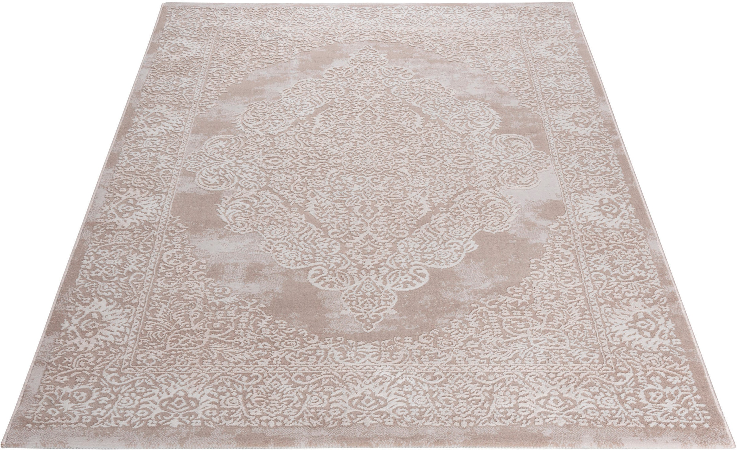 Sehrazat Teppich »Lexa 4000«, rechteckig, 9 mm Höhe, elegantes Vintage Design, prachtvoller 3D-Effekt